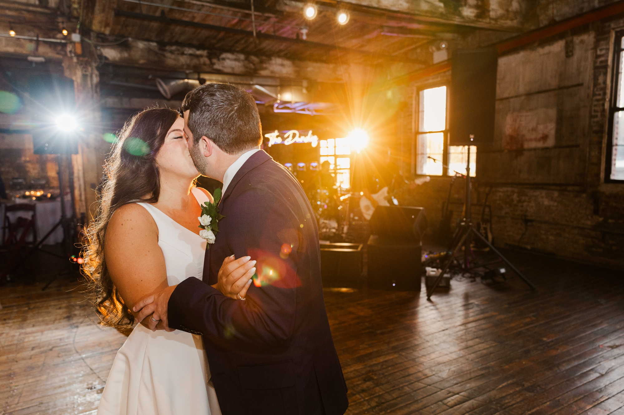 Flawless Greenpoint Loft Wedding