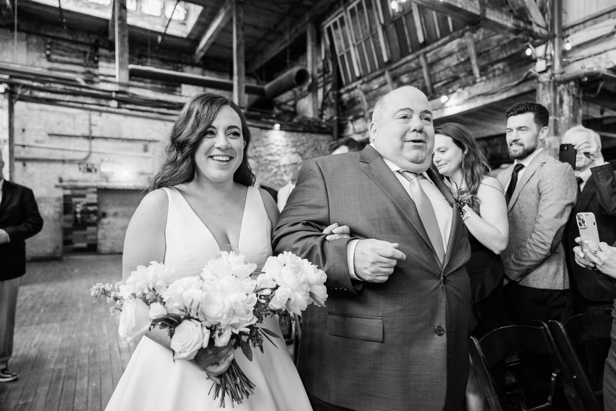 Breath-Taking Greenpoint Loft Wedding in New York City