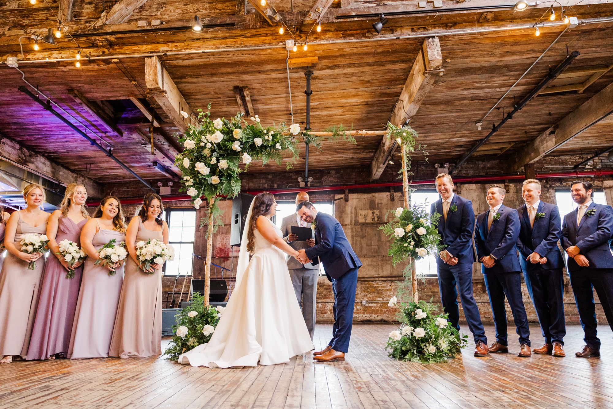 Gorgeous Greenpoint Loft Wedding in New York City