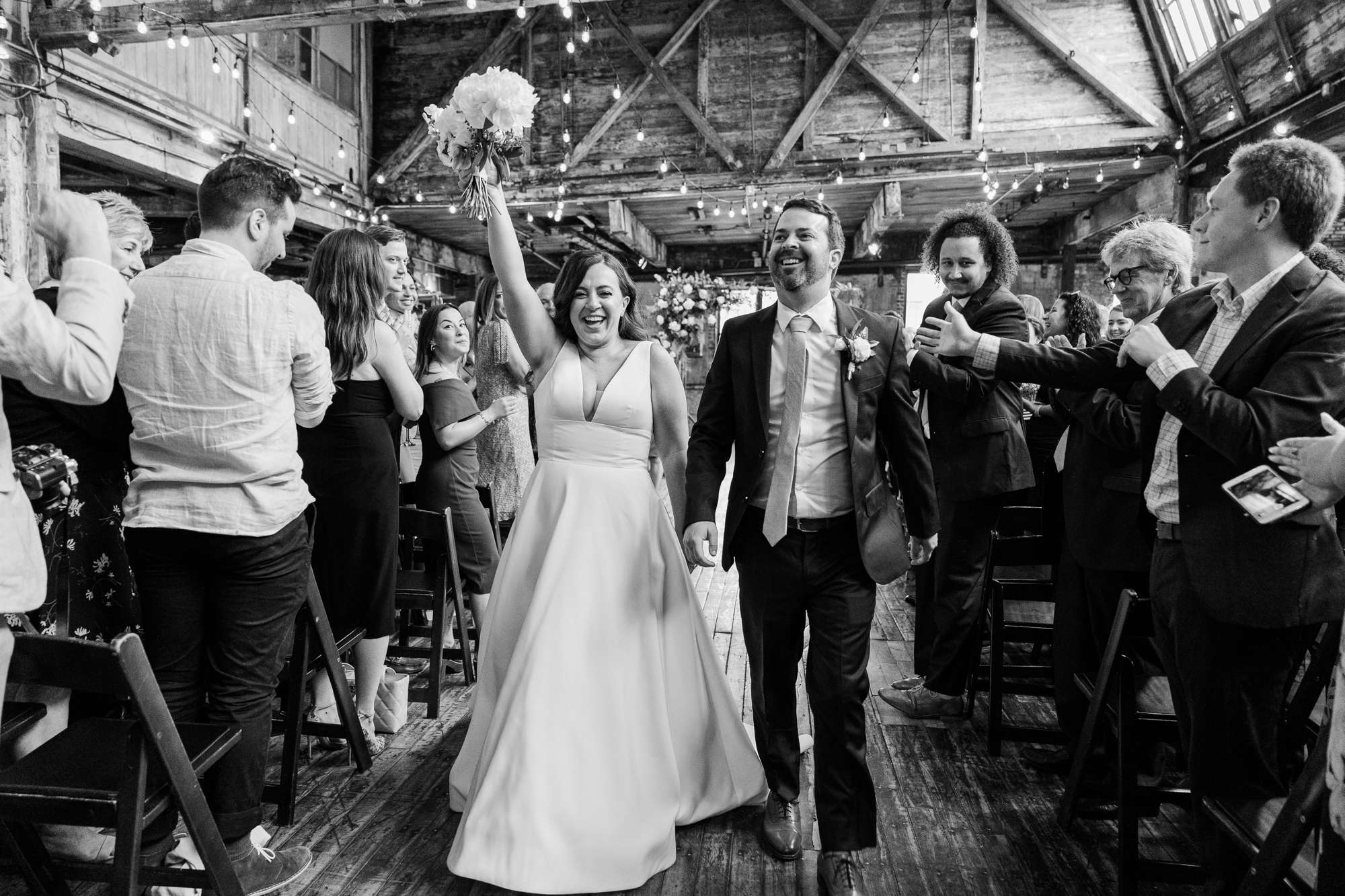Striking Greenpoint Loft Wedding