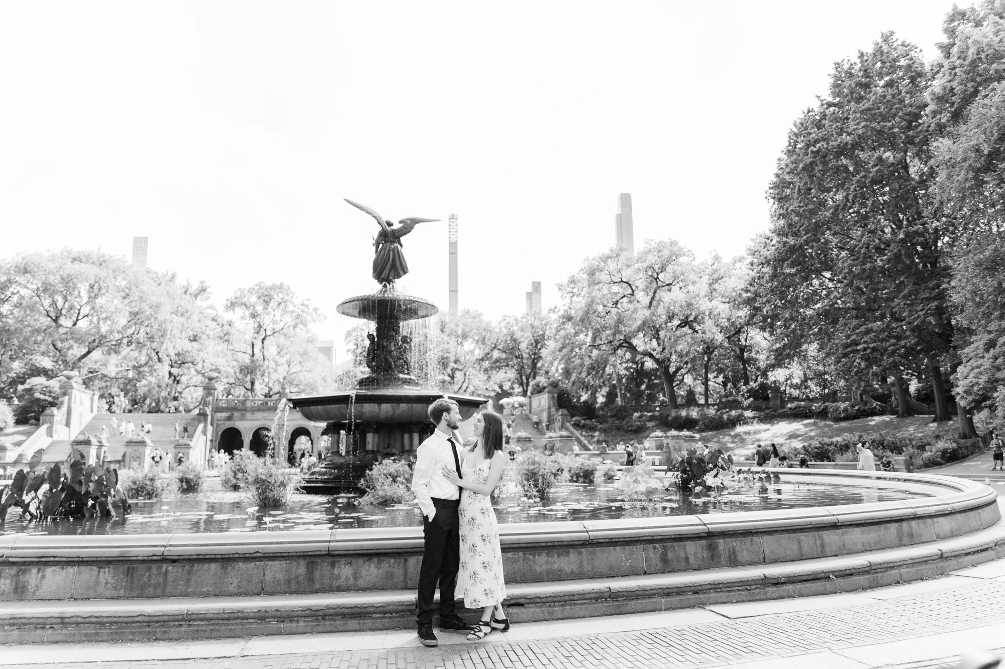 Intimate Lakeside Central Park Elopement