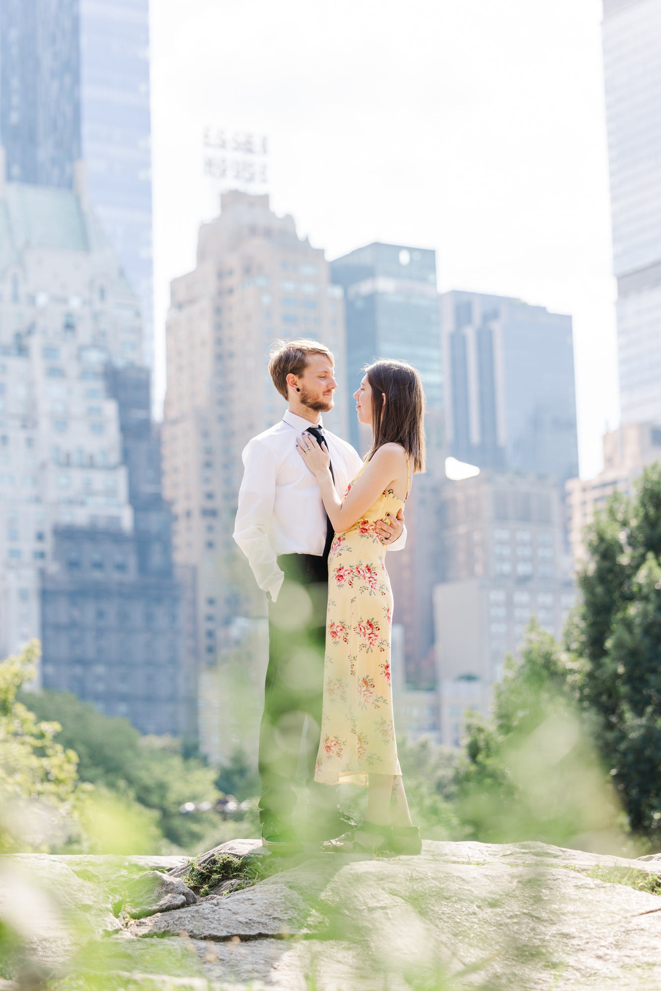 Beautiful Central Park Elopement in the Summertime