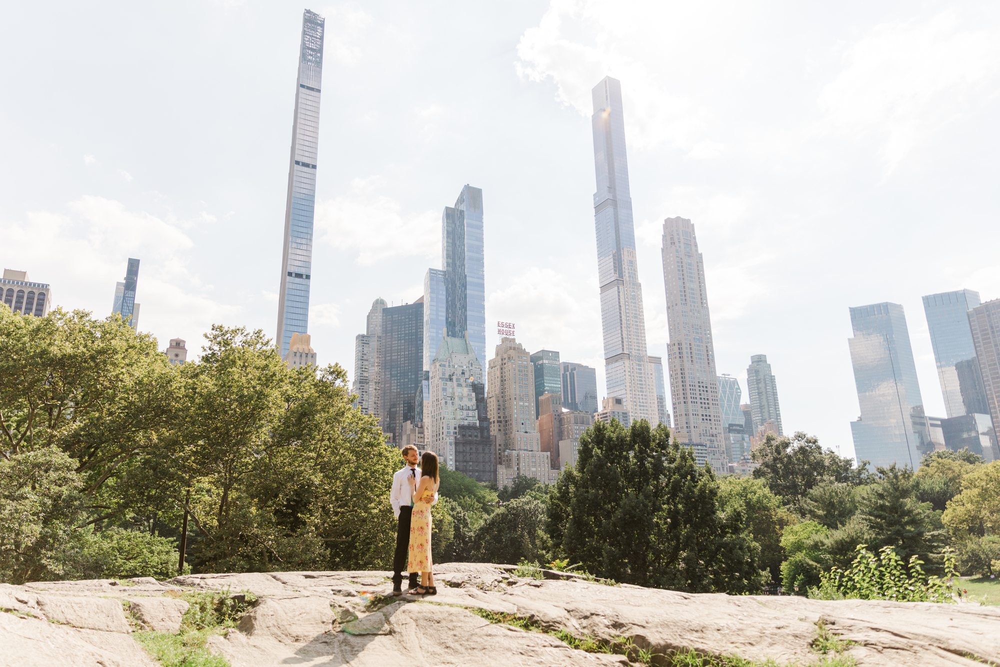 Vibrant Central Park Elopement in the Summertime