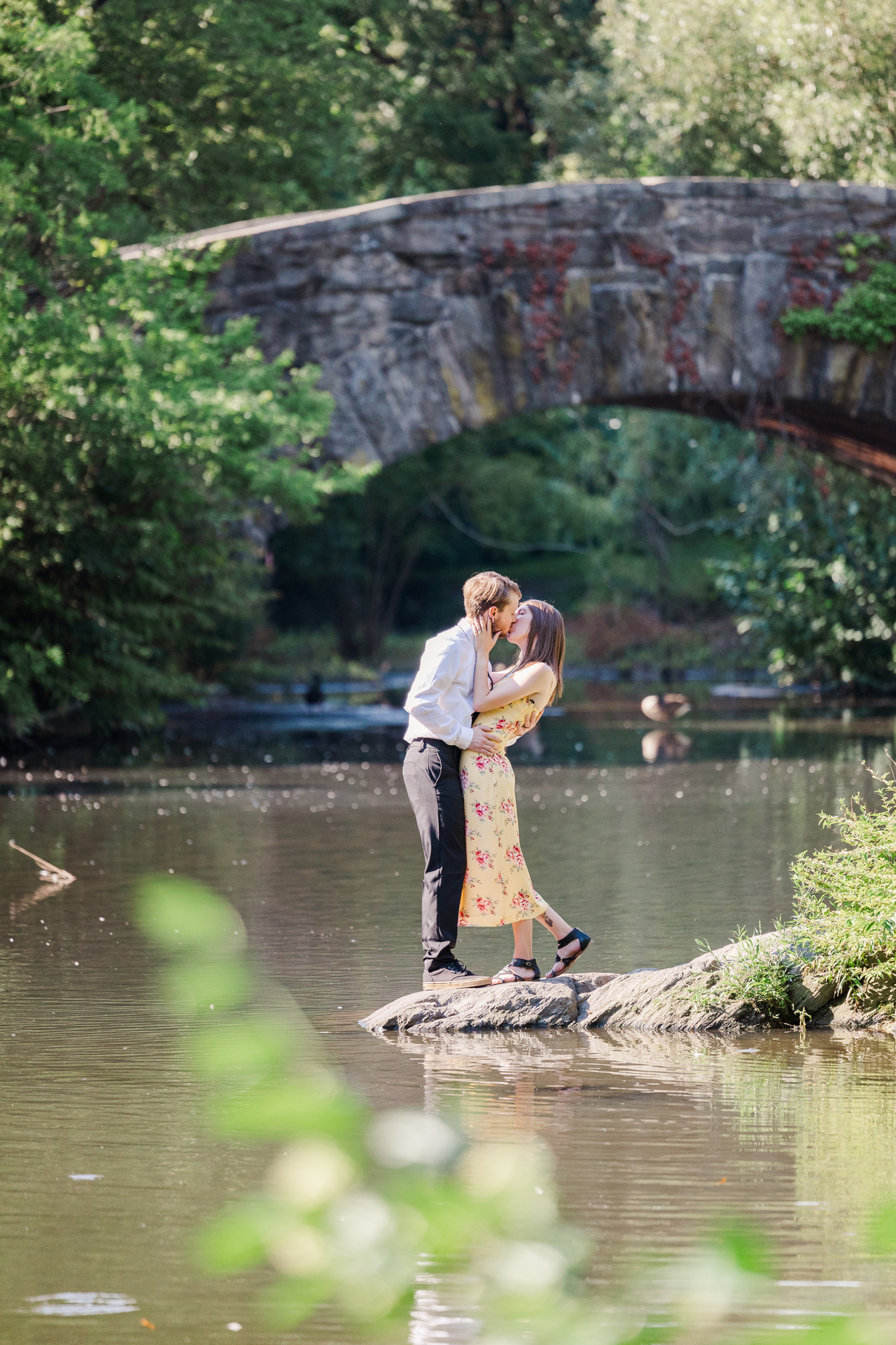 Jaw-Dropping Central Park Elopement in the Summertime