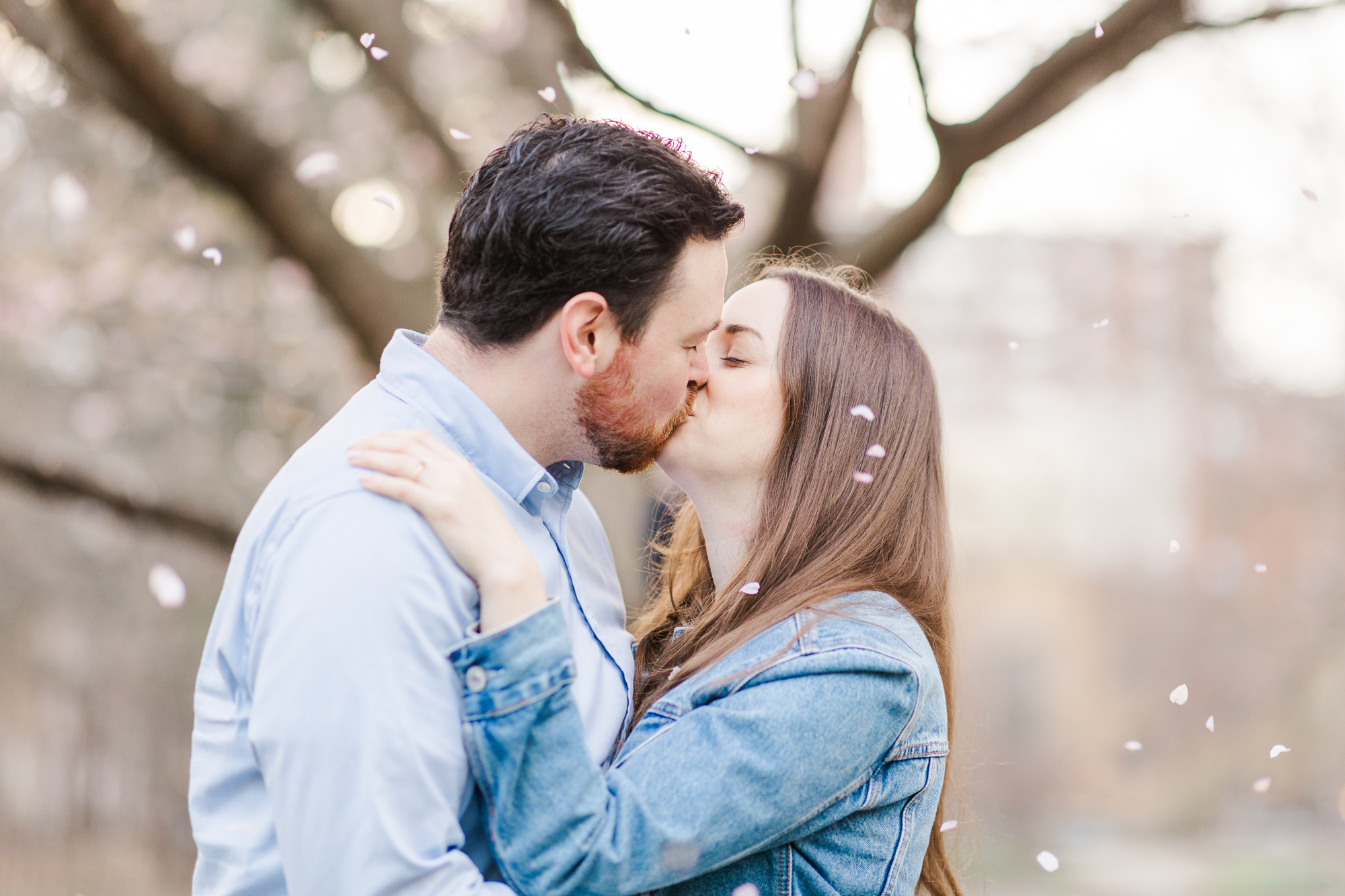 Candid Boathouse Engagement Photos In Prospect Park