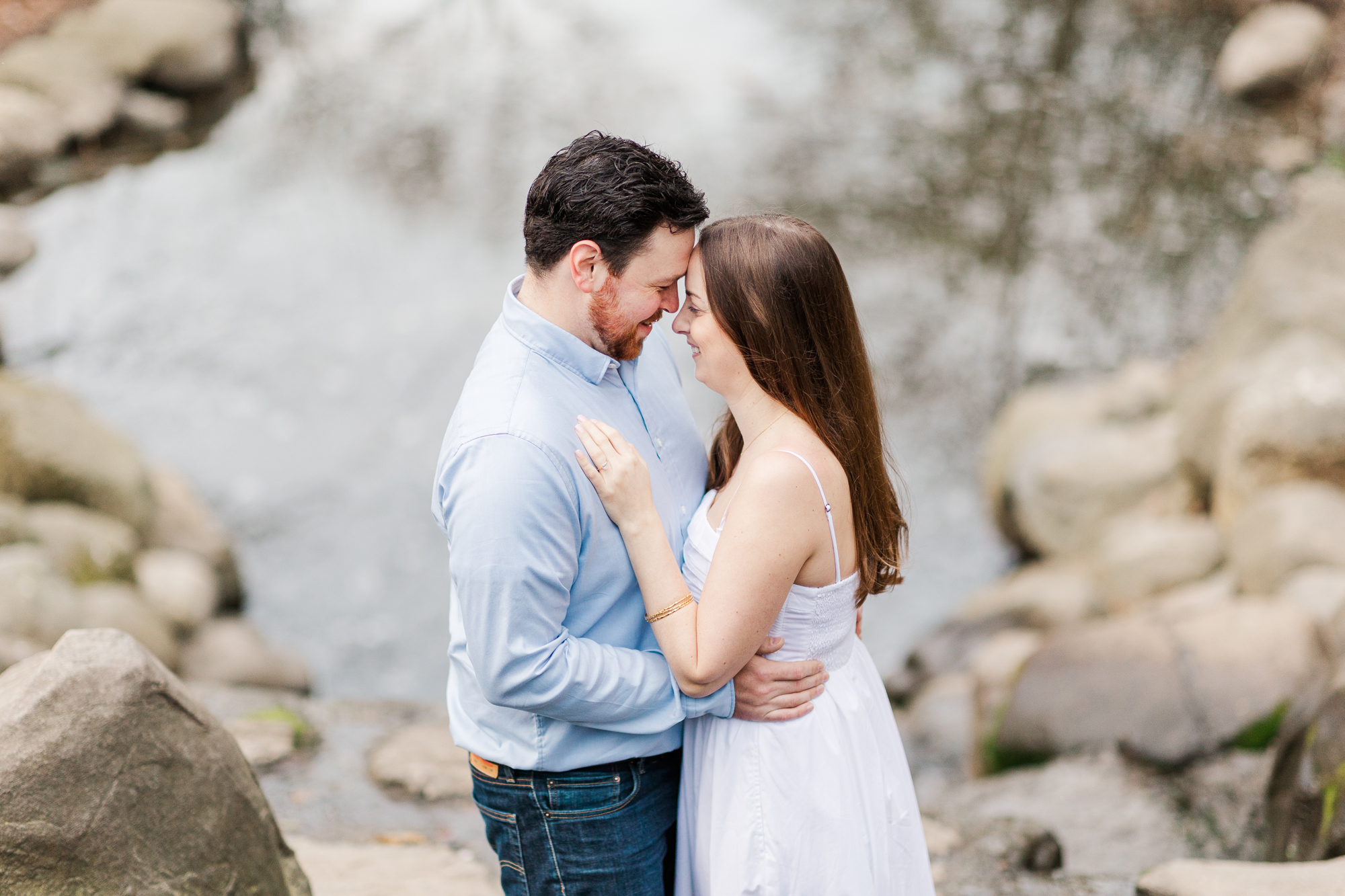 Flawless Boathouse Engagement Photos In Prospect Park