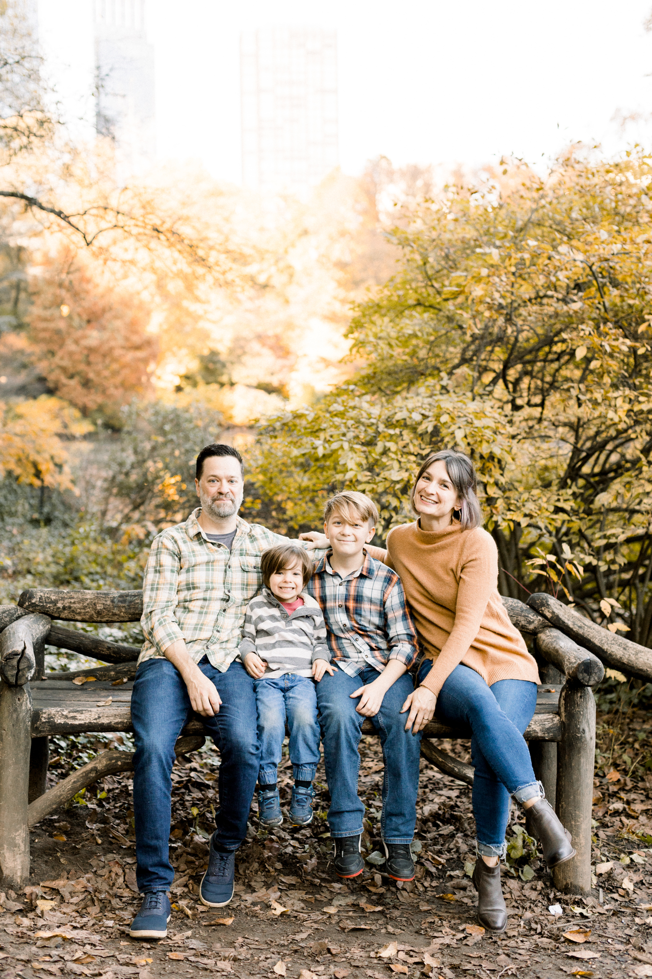 Personal Central Park Family Photos in New York