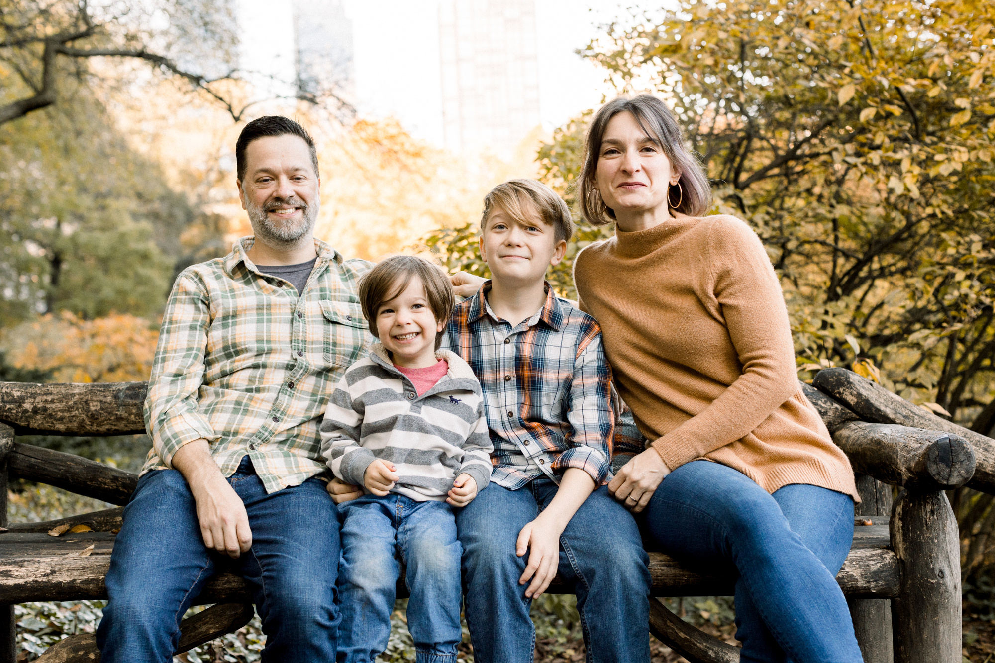 Bright Central Park Family Photos in New York