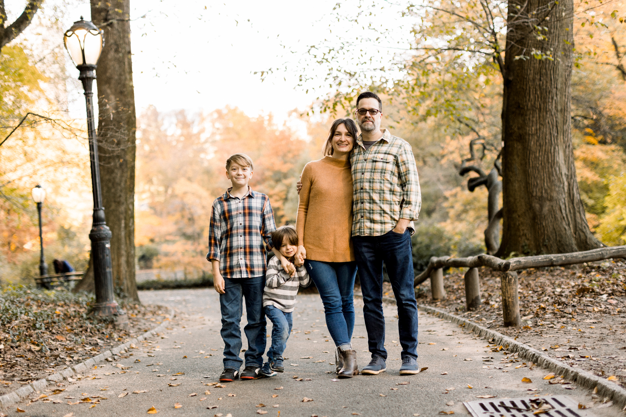 Pretty Central Park Family Photos in New York