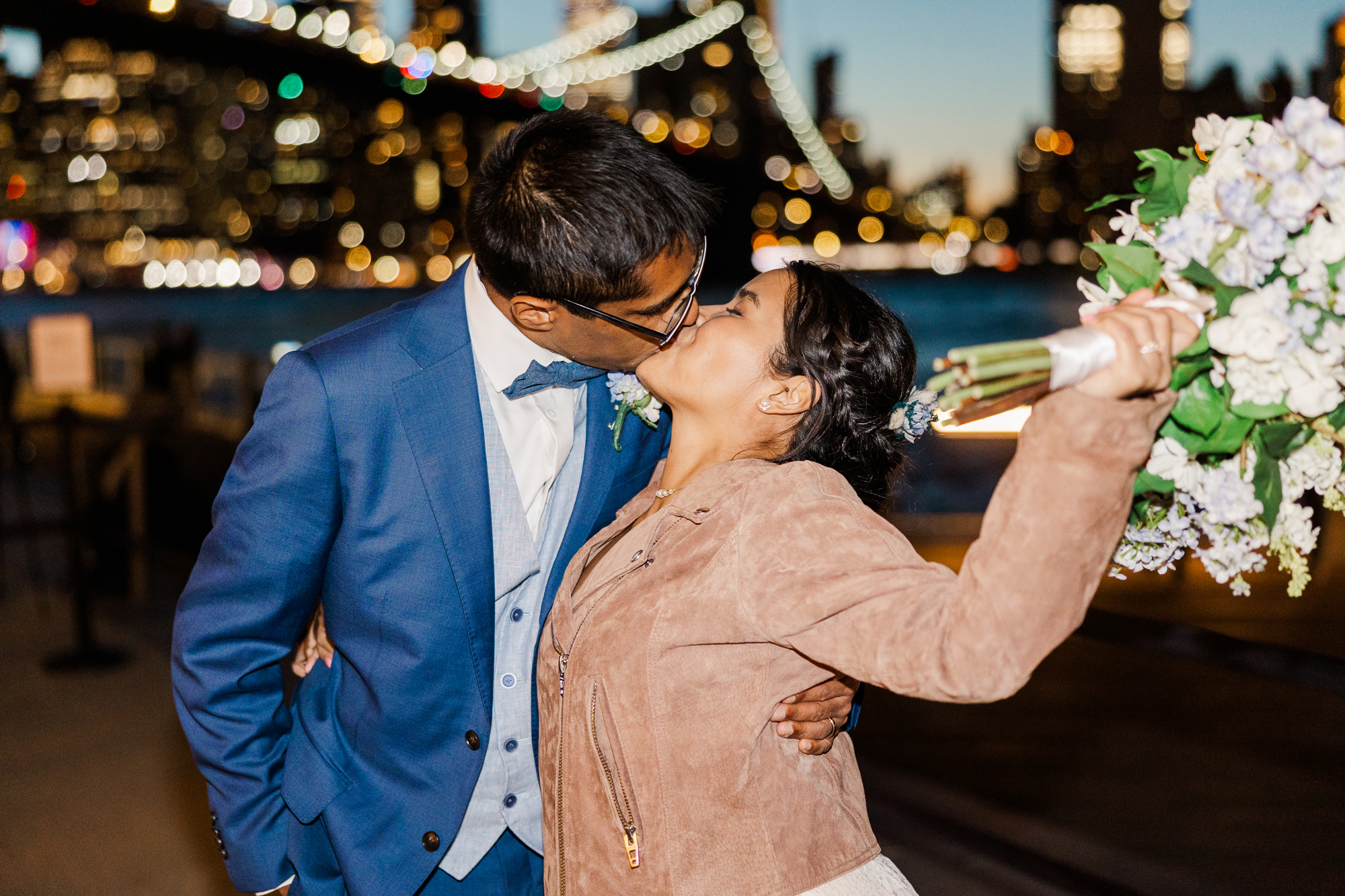 Jaw-Dropping Jane's Carousel Elopement at Sunset