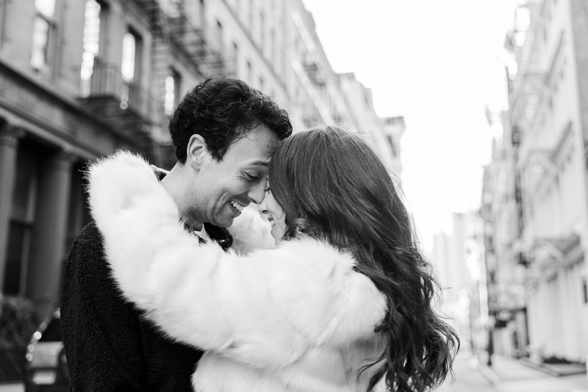 Unique Engagement Photos in Soho, New York