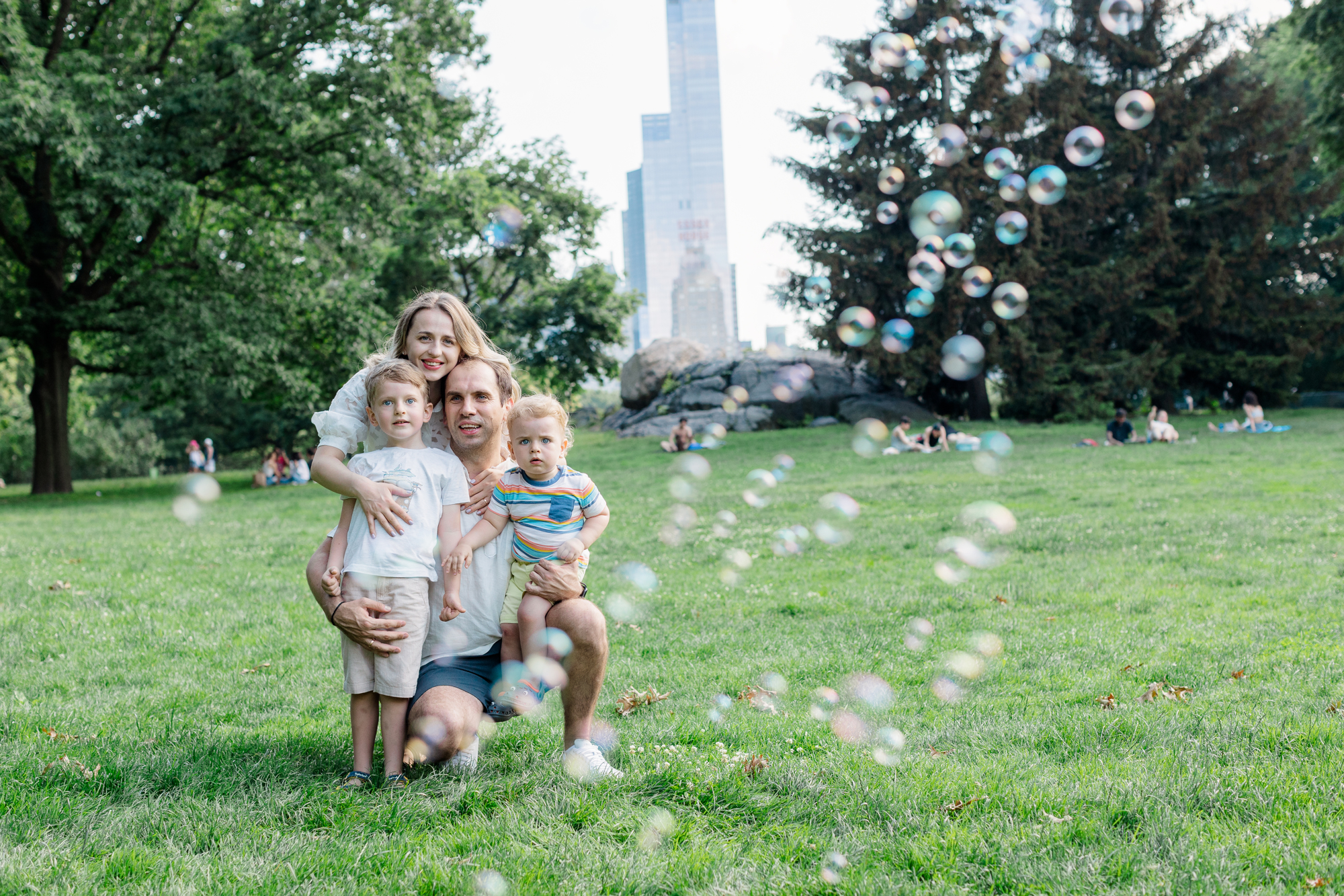 Pretty Family Photos in Central Park, NY
