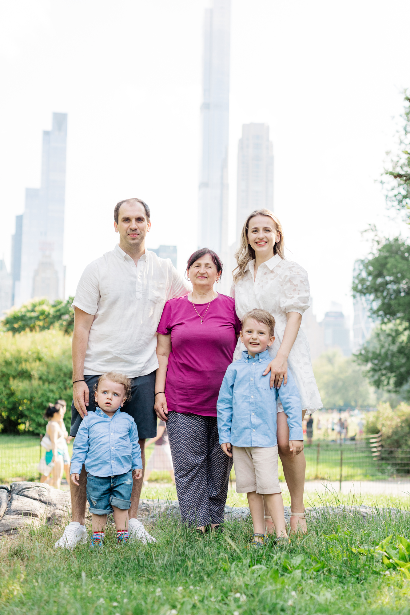 Cute Family Photos in Central Park