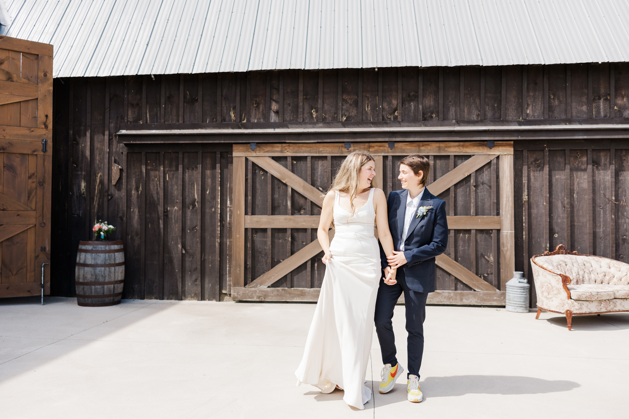 Whimsical Farm Wedding in Ontario in the Summer