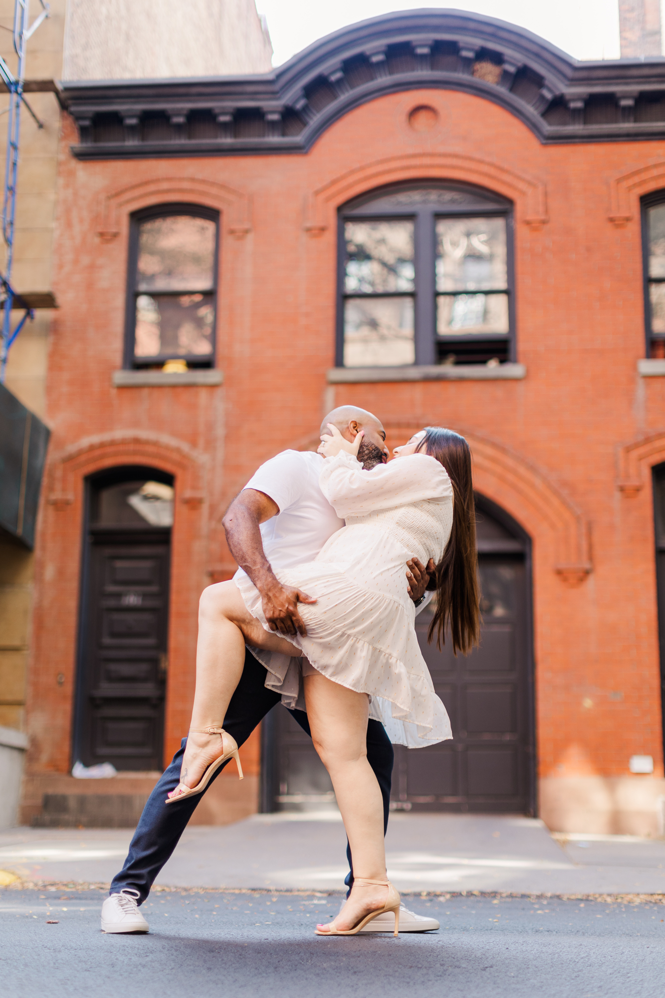 Stunning Brooklyn Heights Promenade Engagement Session