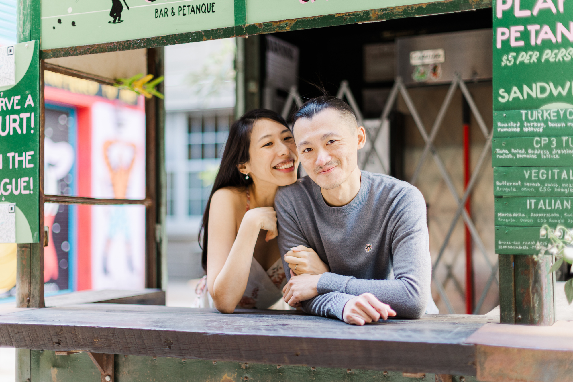 Iconic Brooklyn Engagement Photos in Industry City
