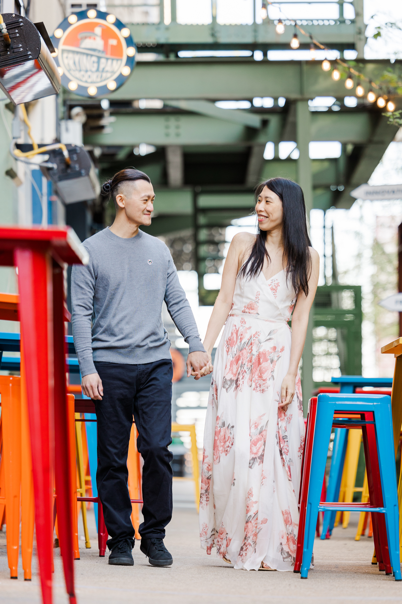 Charming Brooklyn Engagement Photos in Industry City