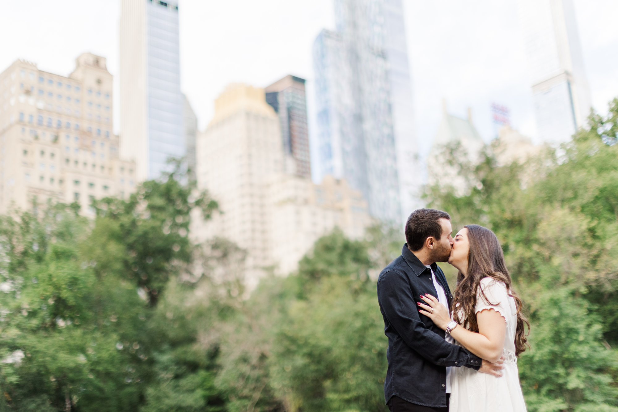Bright Top Of The Rock Engagement Session