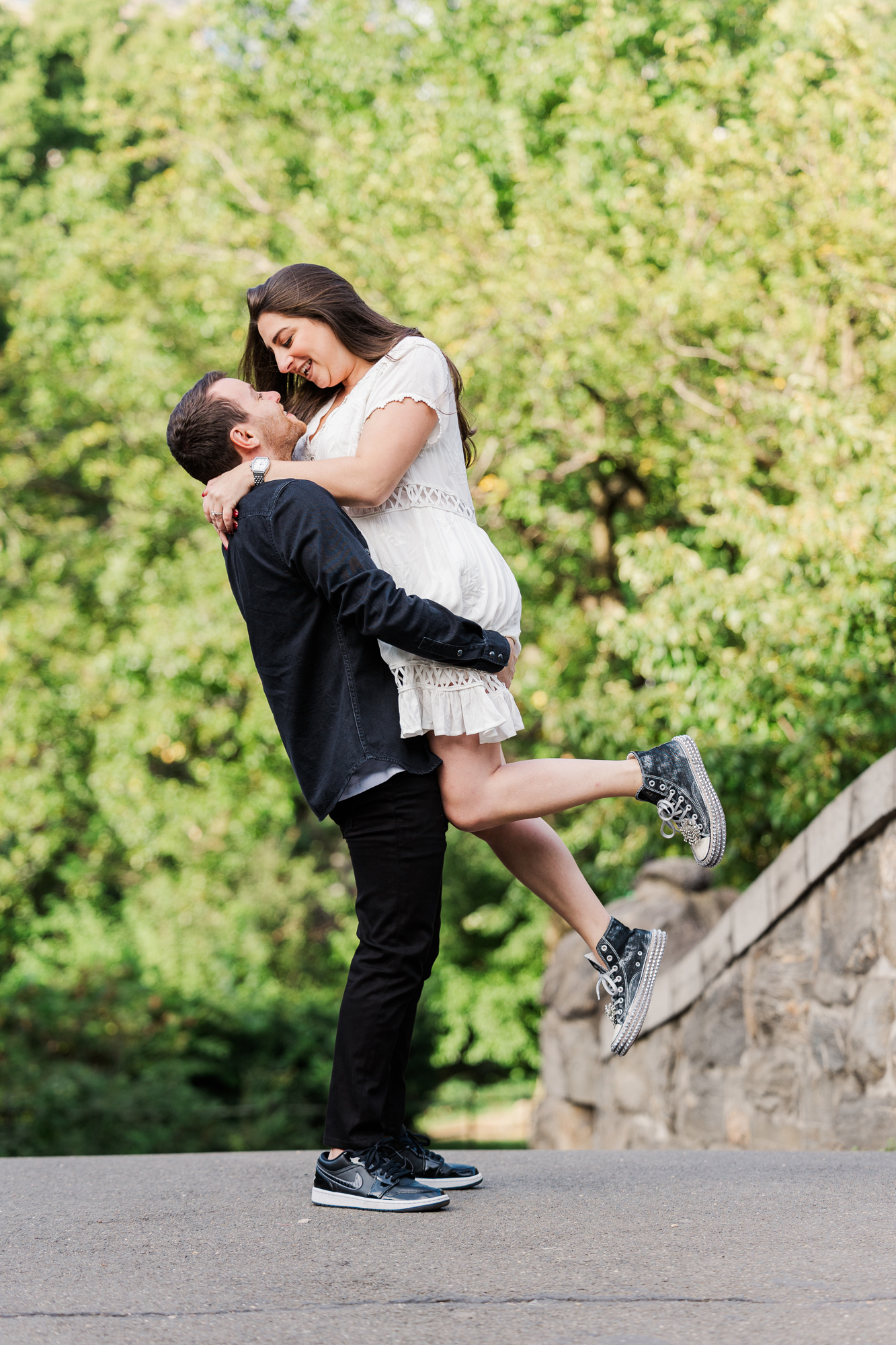 Whimsical Top Of The Rock Engagement Session