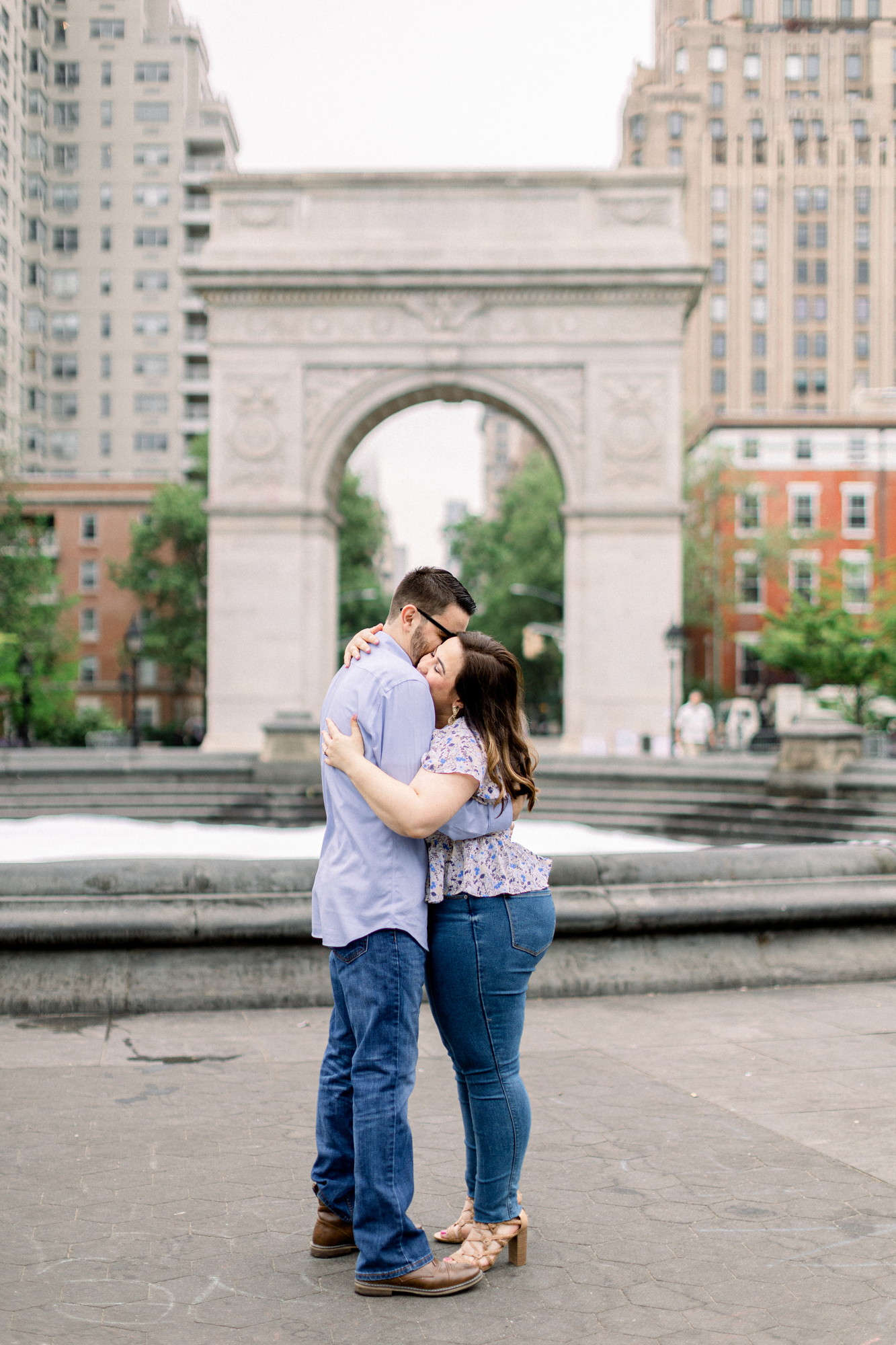 Joyous New York Engagement Photos