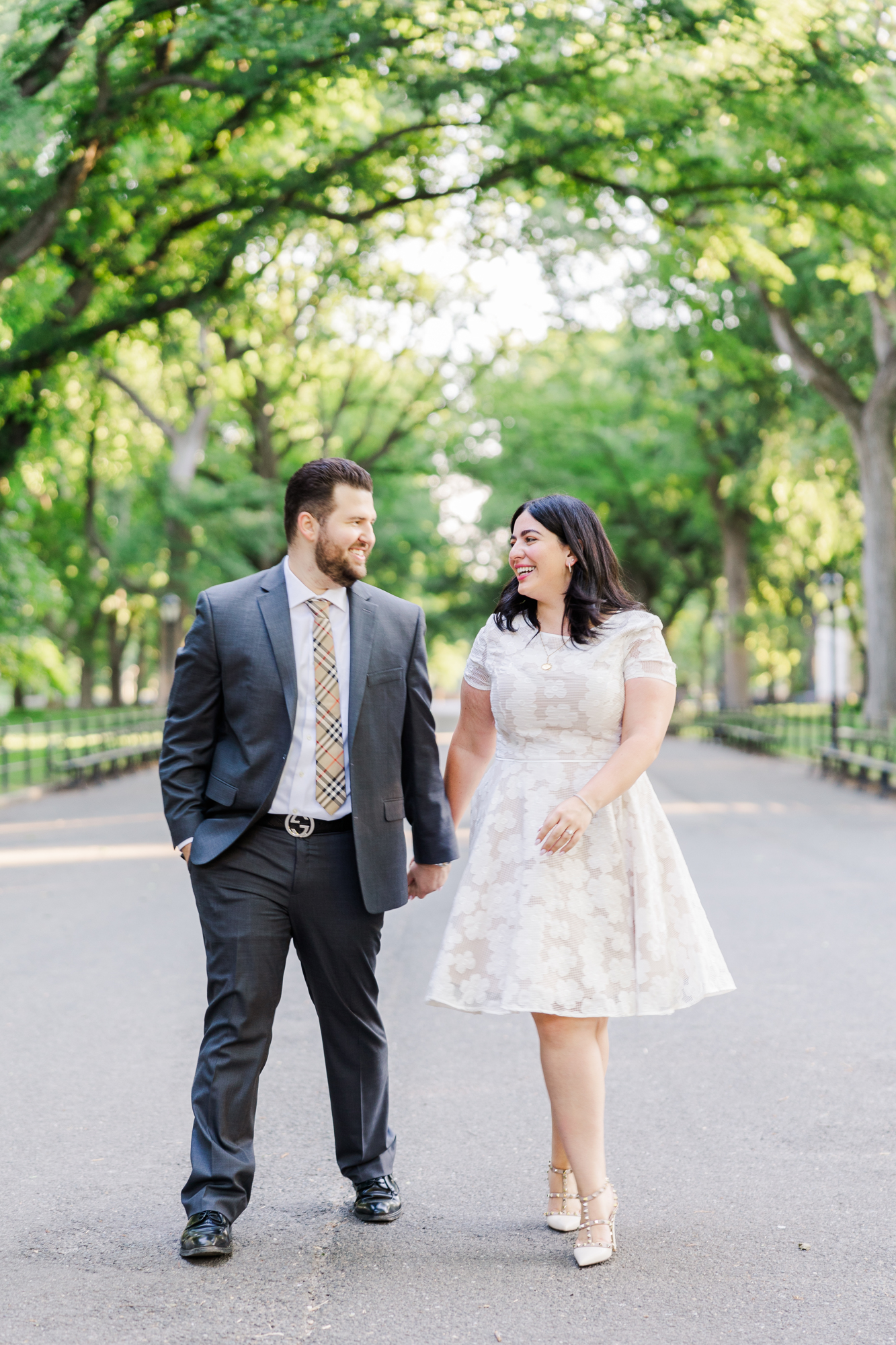 Lovely Central Park Engagement Photos in New York