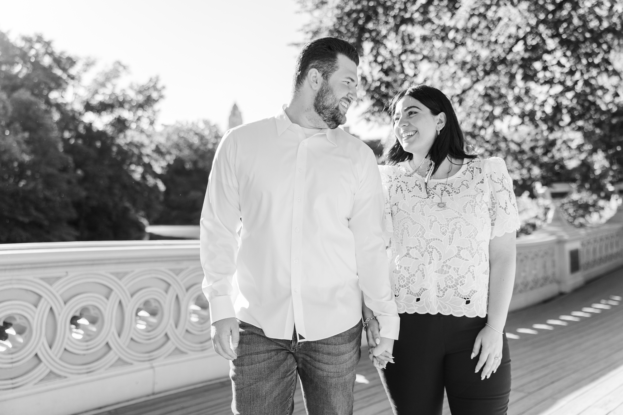 Flawless Central Park Engagement Photos in New York