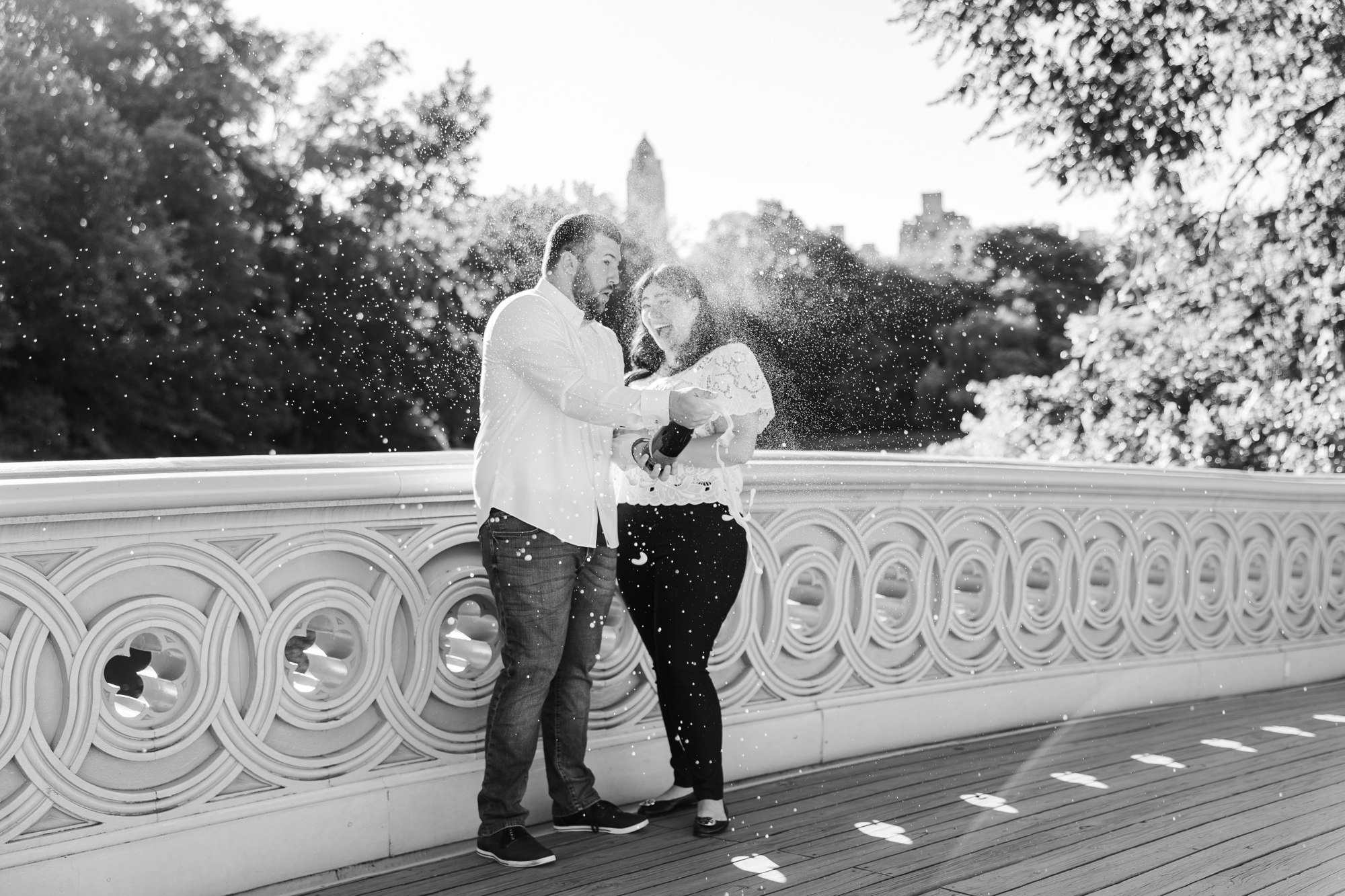 Magical Central Park Engagement Photos in New York
