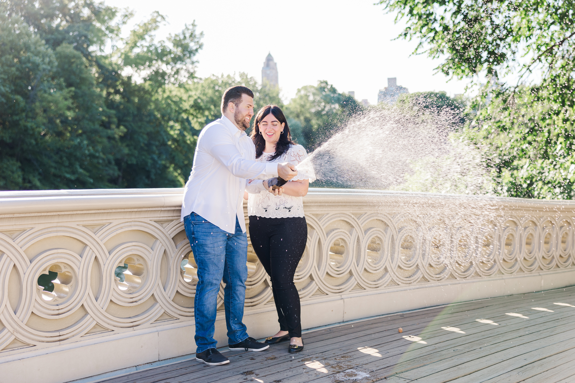 Timeless Central Park Engagement Photos in New York