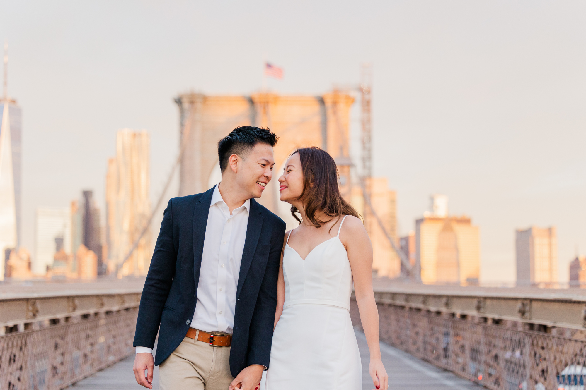 The Best Time of Year for Amazing DUMBO Engagement Photos