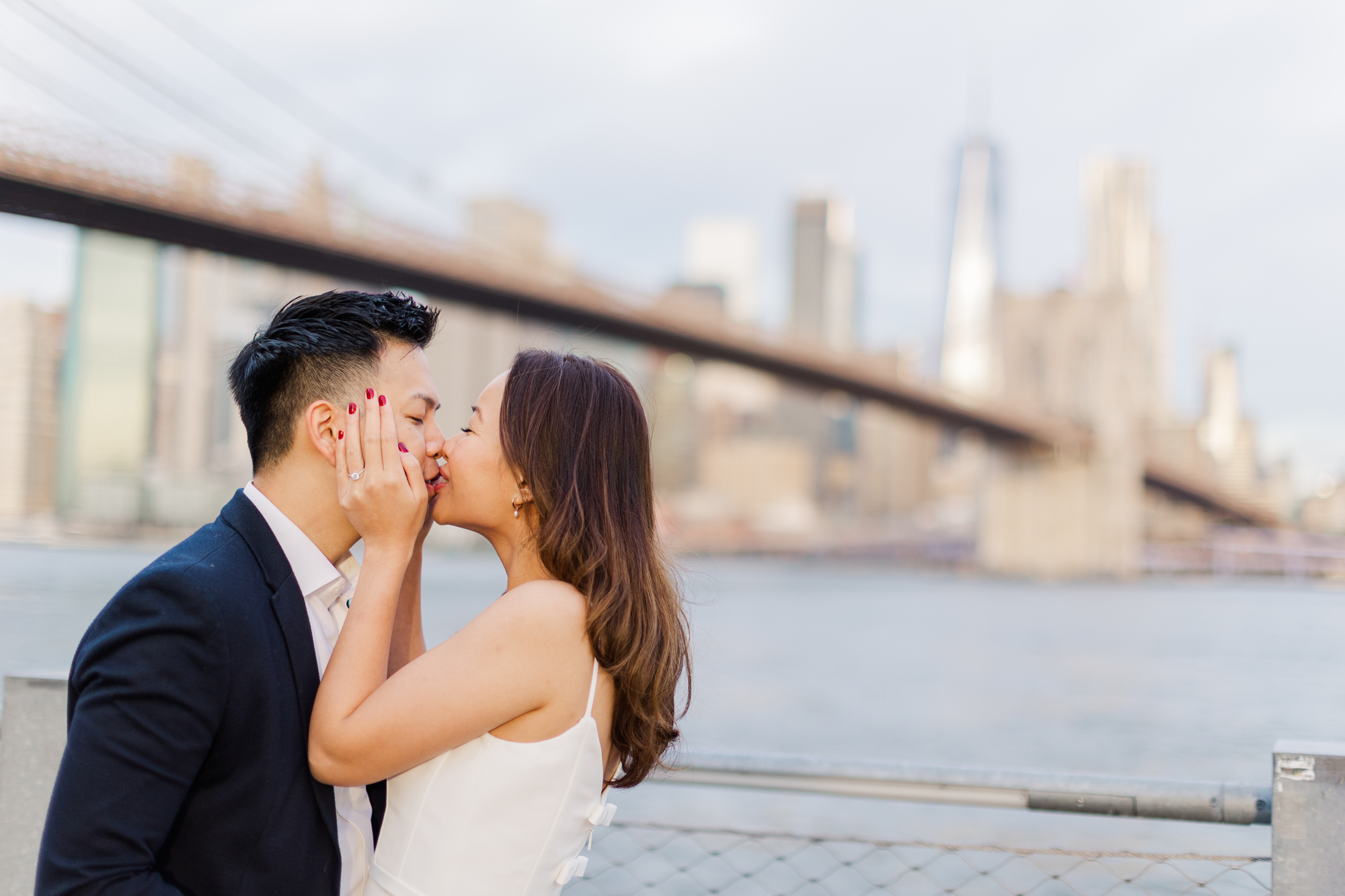 The Best Time of Year for Fabulous DUMBO Engagement Photos