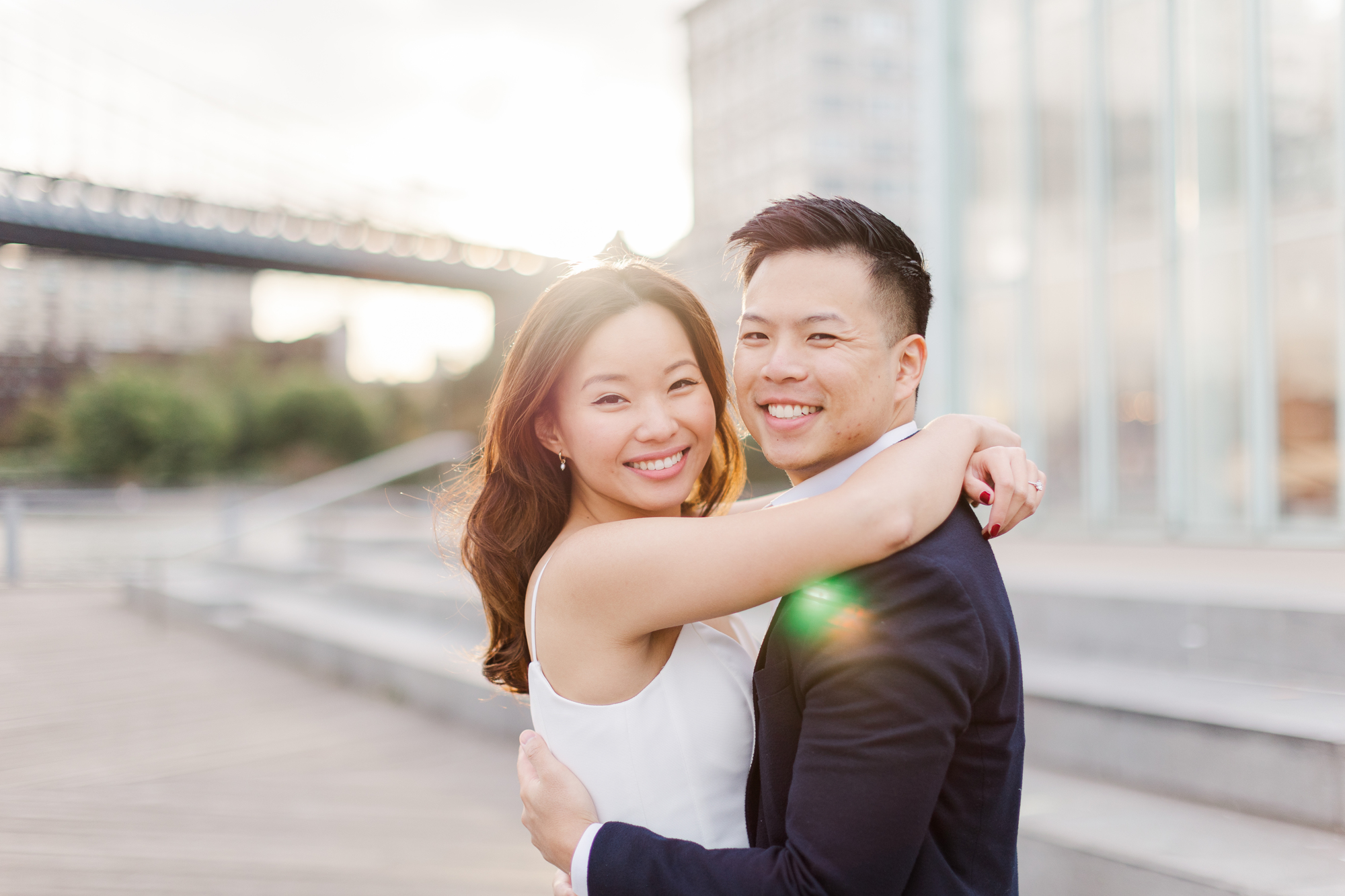 The Best Time of Year for Jaw-Dropping DUMBO Engagement Photos
