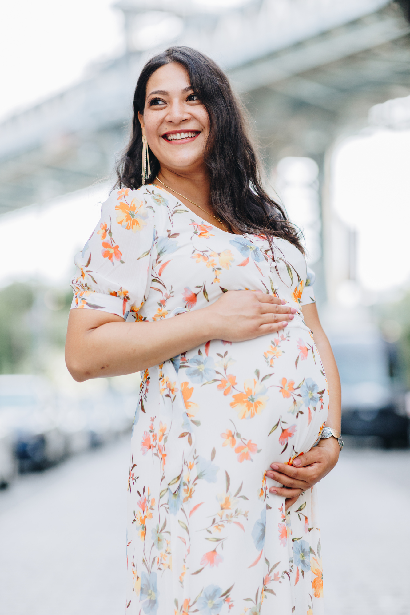 Amazing Brooklyn Bridge Maternity Photos
