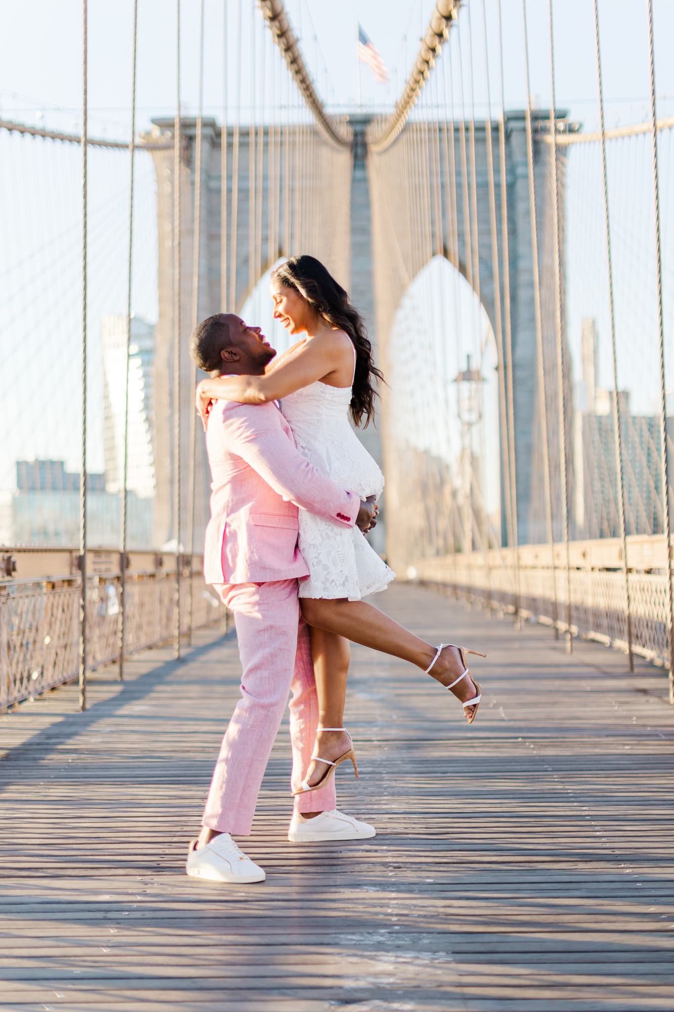 Jaw - Dropping Engagement Photos at Sunrise, New York