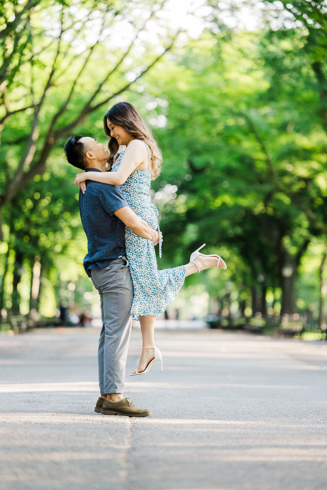 Magical Engagement Photos in Central Park, New York