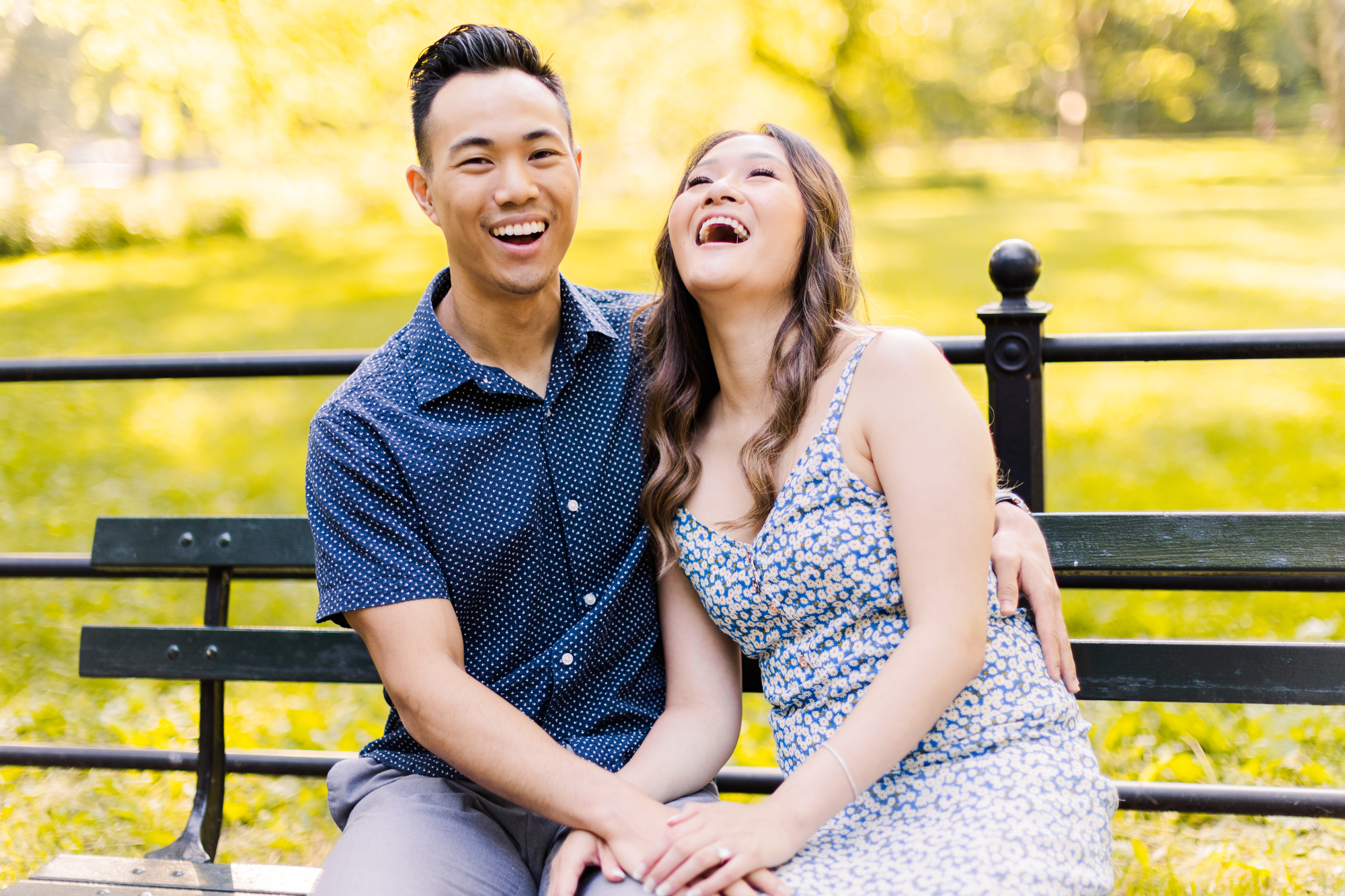 Timeless Engagement Photos in Central Park, New York
