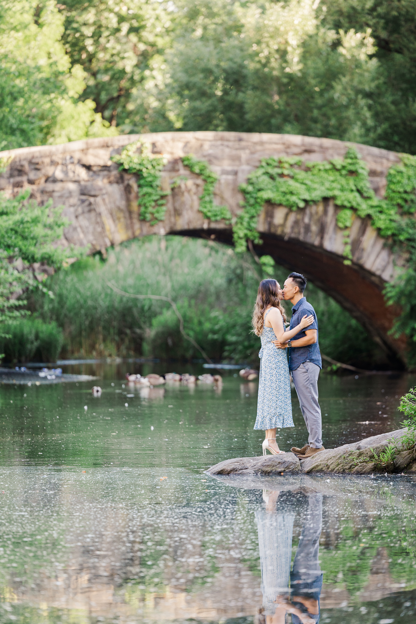 Flawless Engagement Photos in Central Park, New York