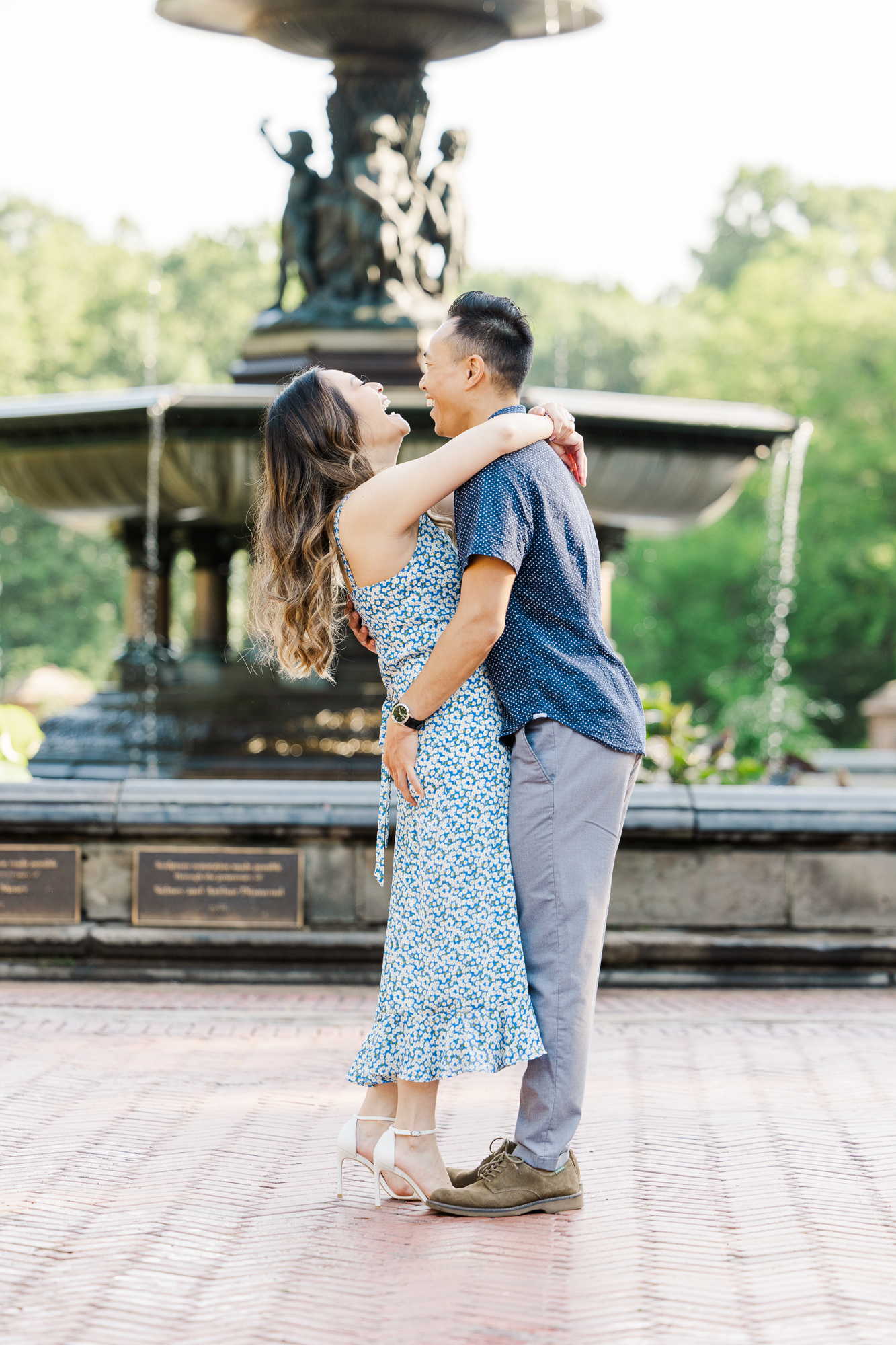 Romantic Engagement Photos in Central Park, New York
