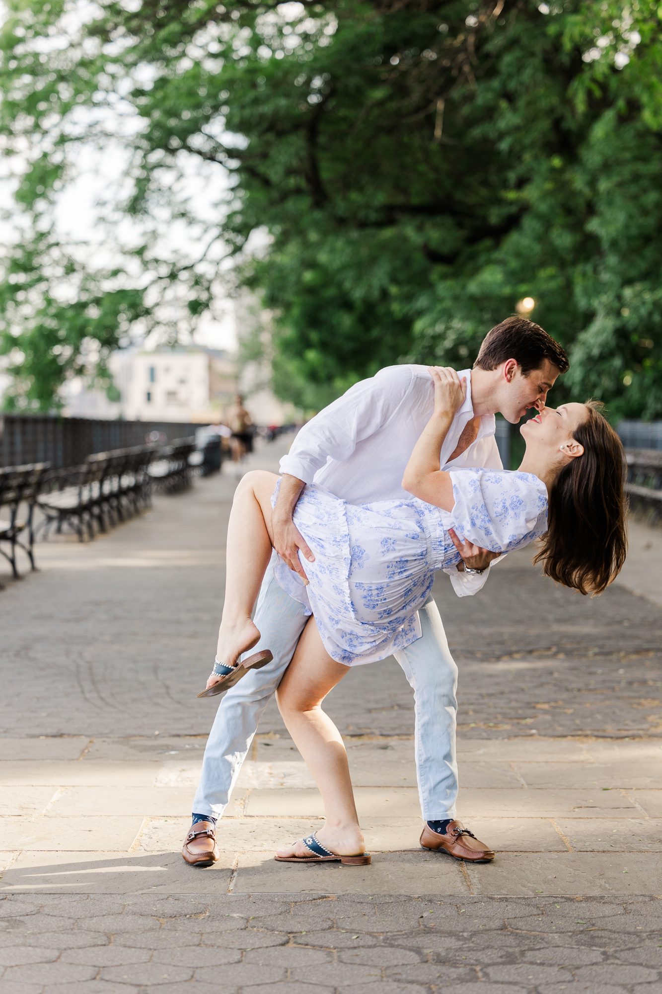 Charming Brooklyn Heights Engagement Photos