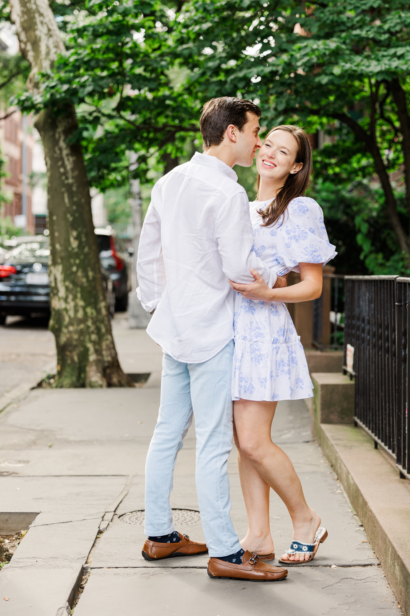 Beautiful Brooklyn Heights Engagement Photos