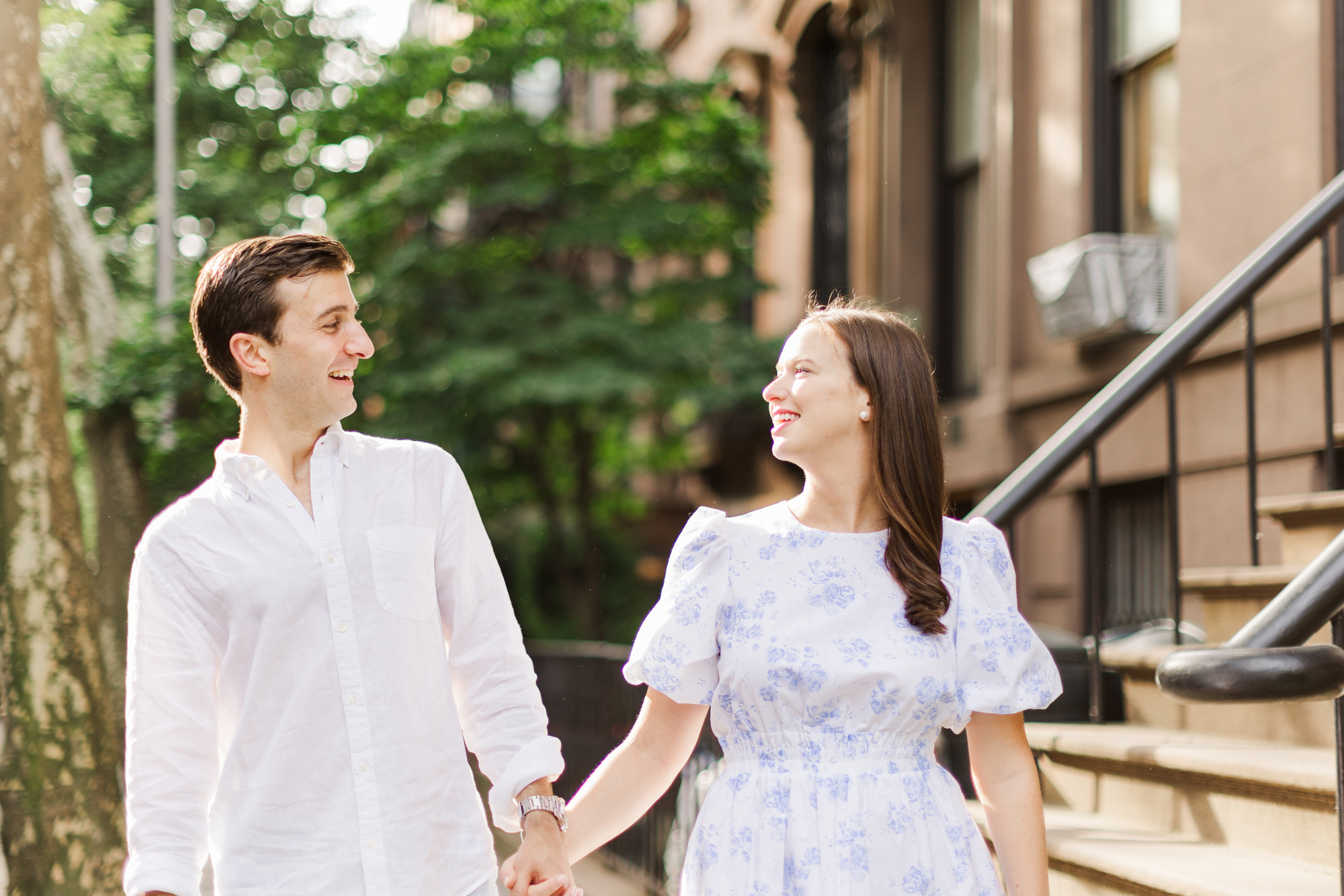 Timeless Brooklyn Heights Engagement Photos