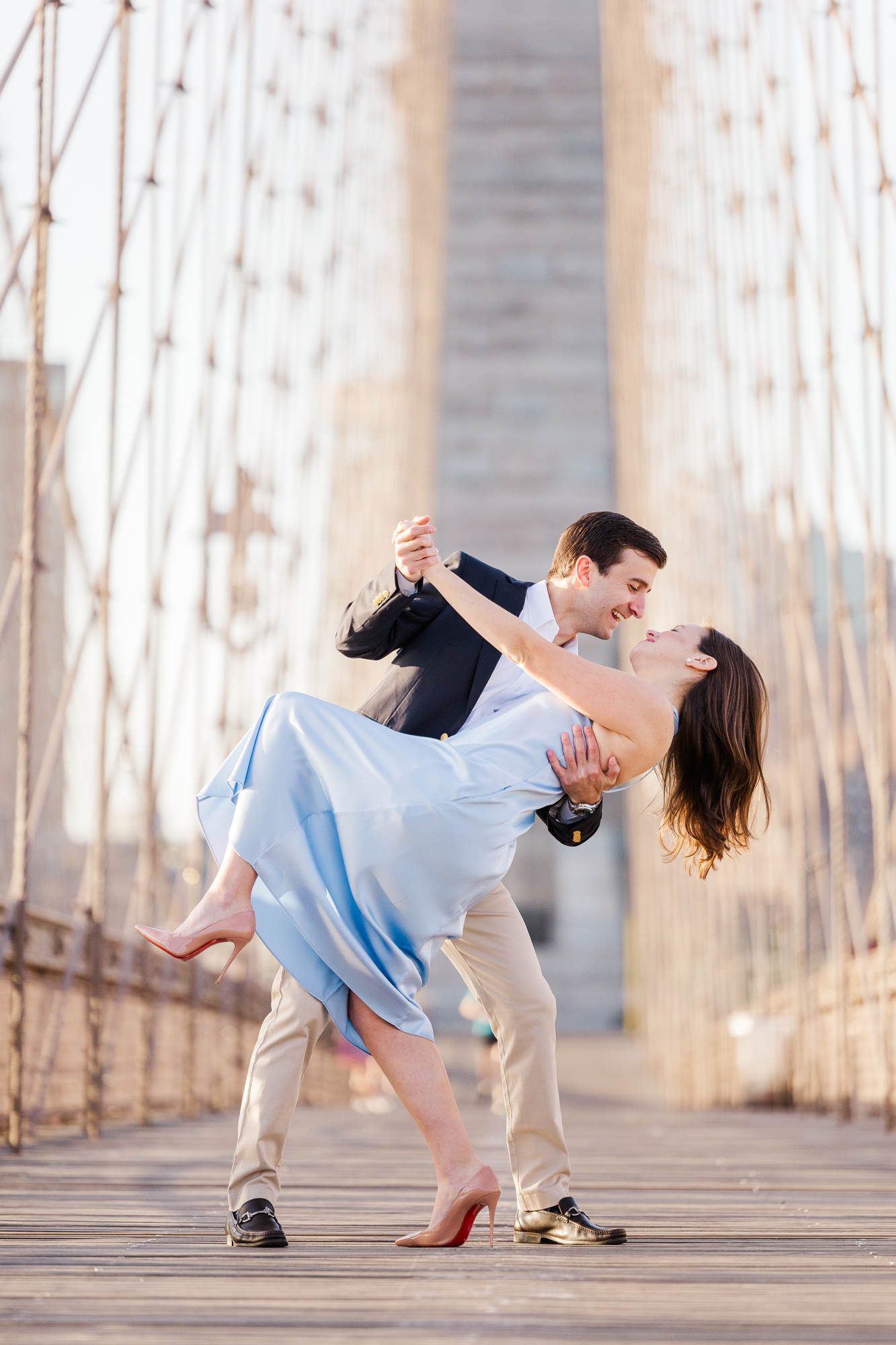 Gorgeous Engagement Photos in Brooklyn Heights