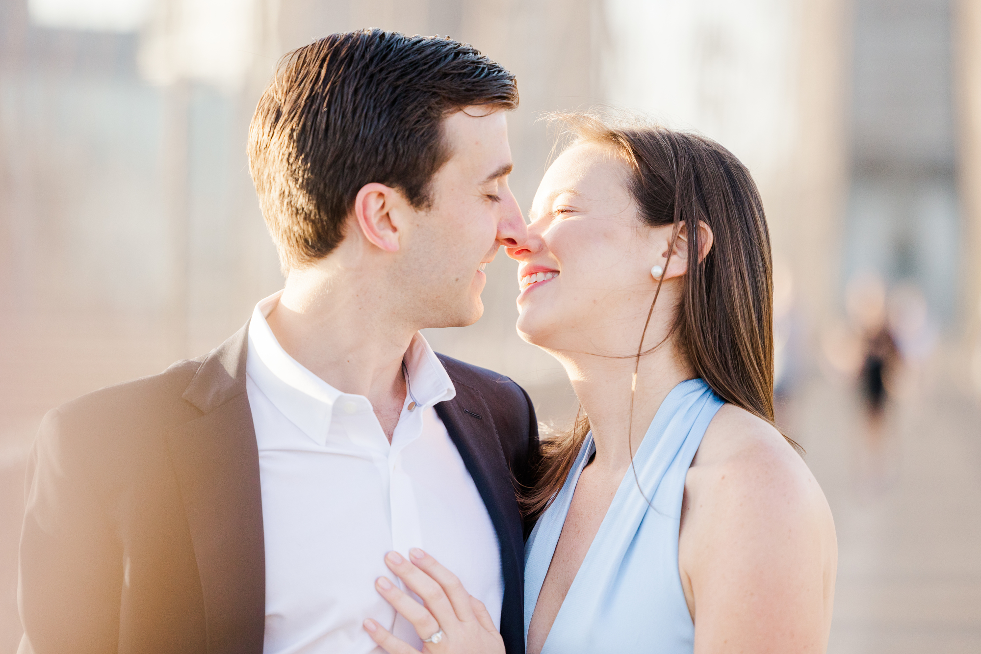 Authentic Brooklyn Heights Engagement Photos