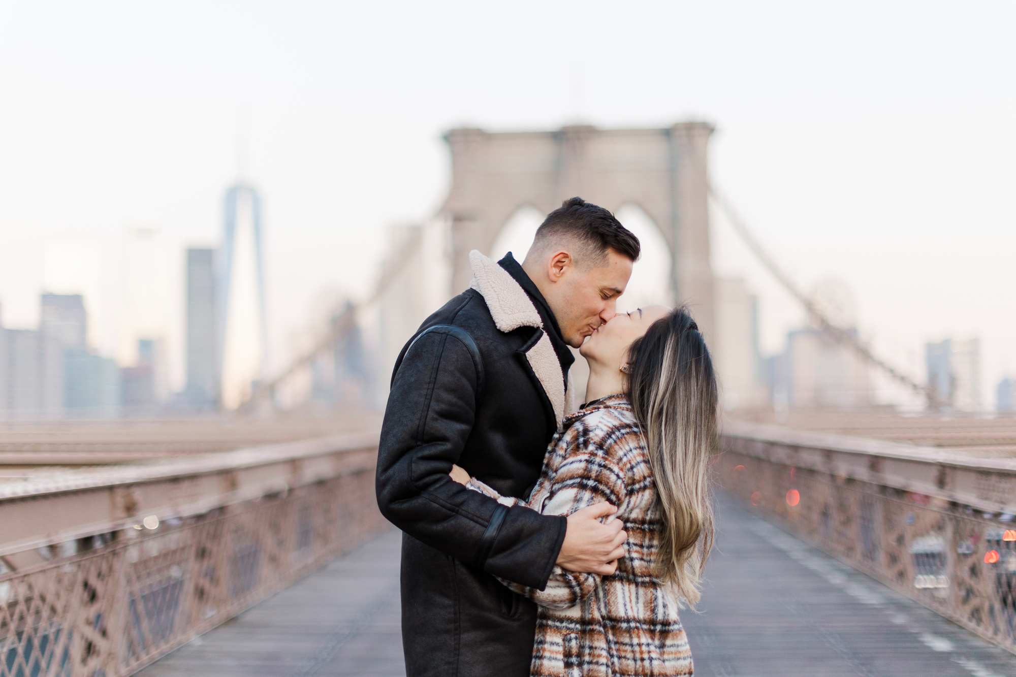 Jaw-Dropping Engagement Session in Brooklyn Bridge Park
