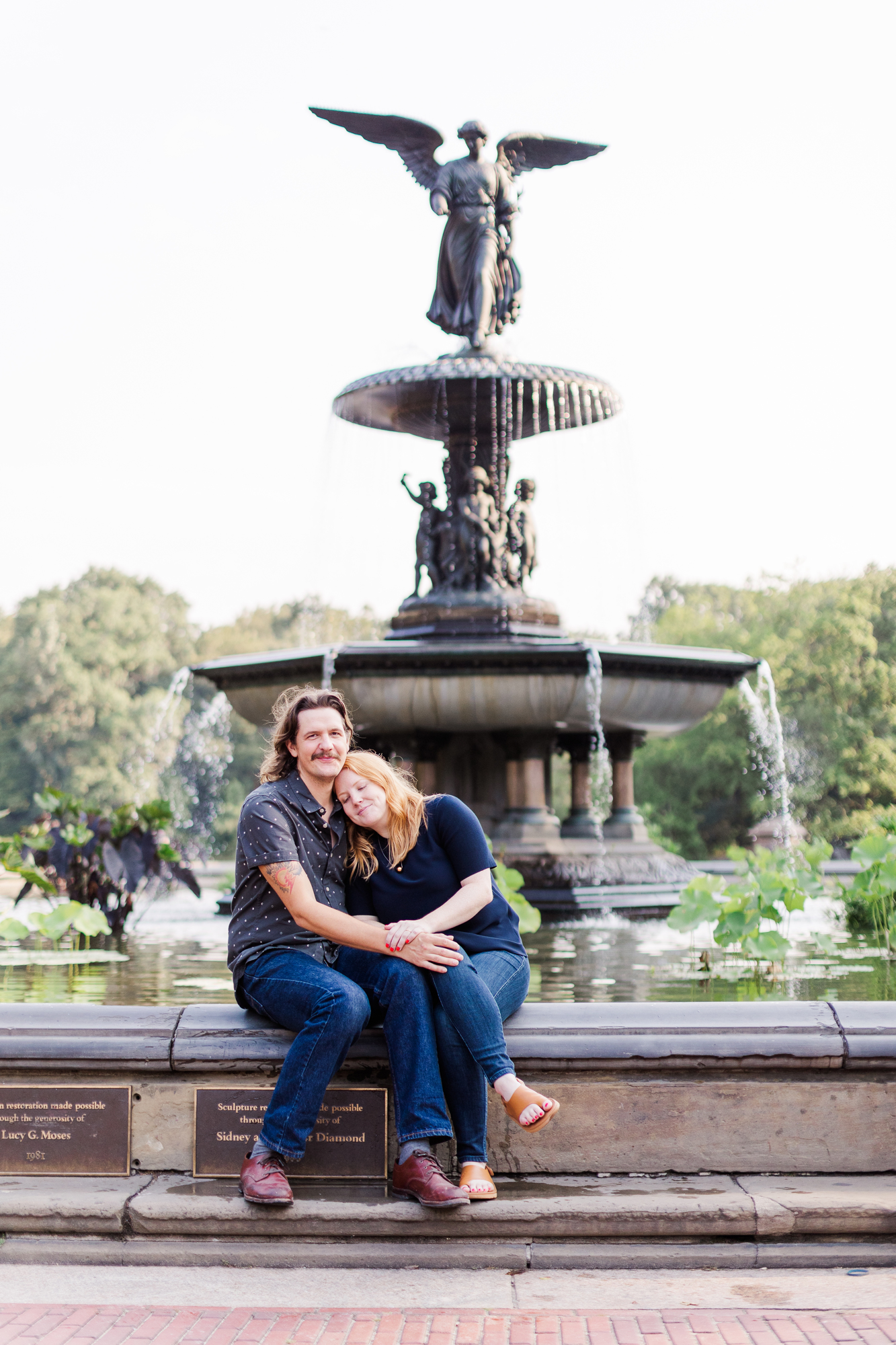 Personal Bethesda Terrace Engagement Photos