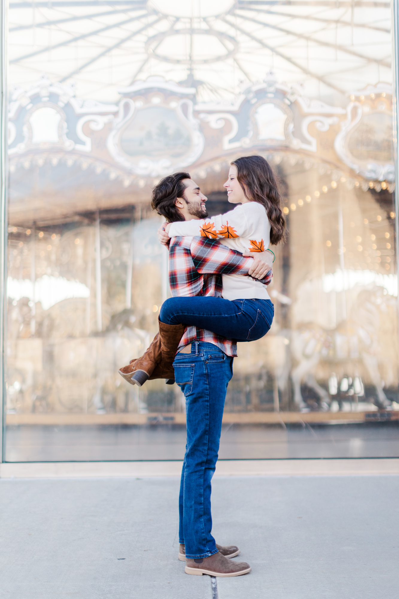 Jaw-Dropping Brooklyn Bridge Park Engagement Pictures
