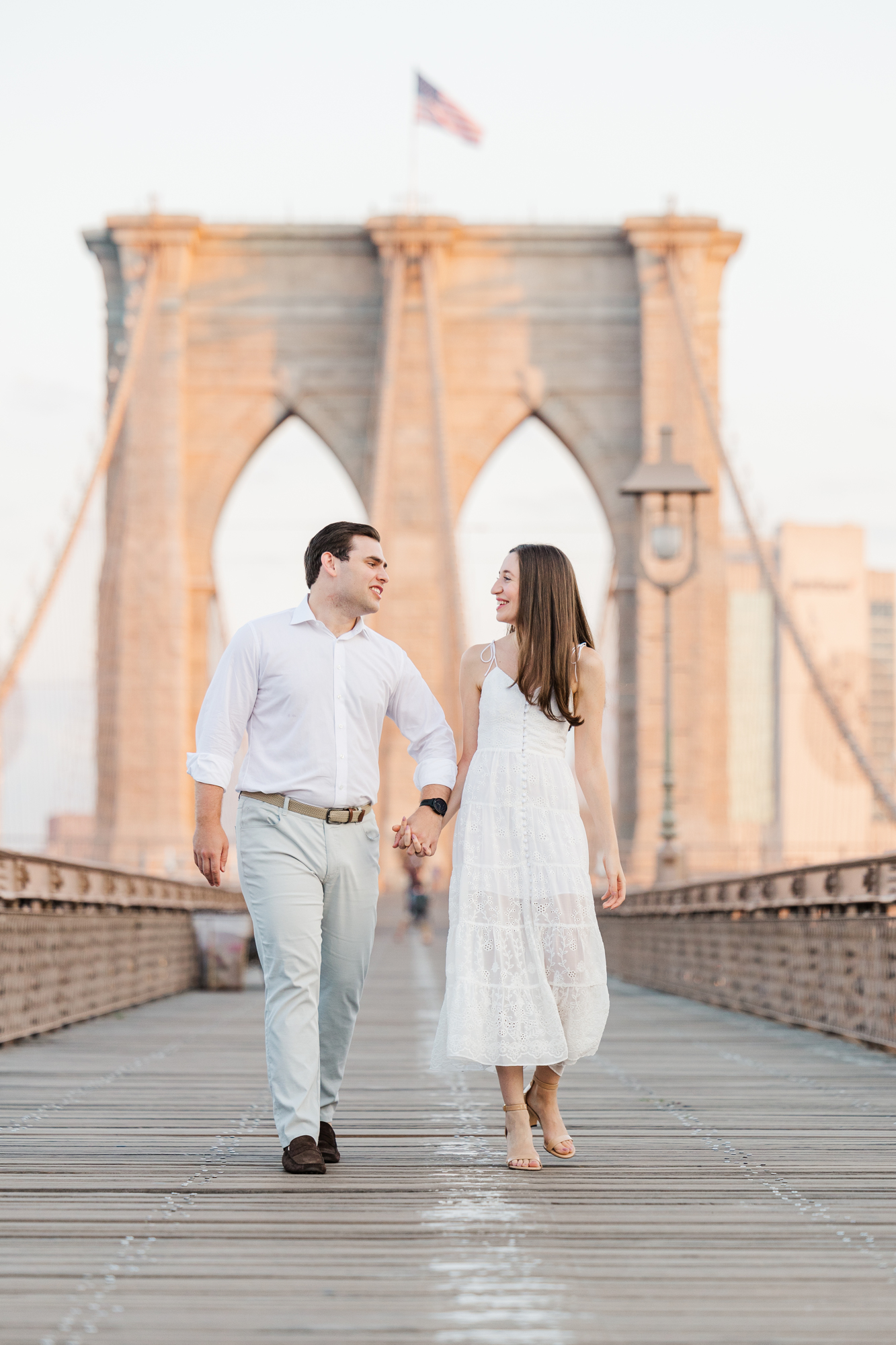 Amazing Brooklyn Bridge Engagement Photography