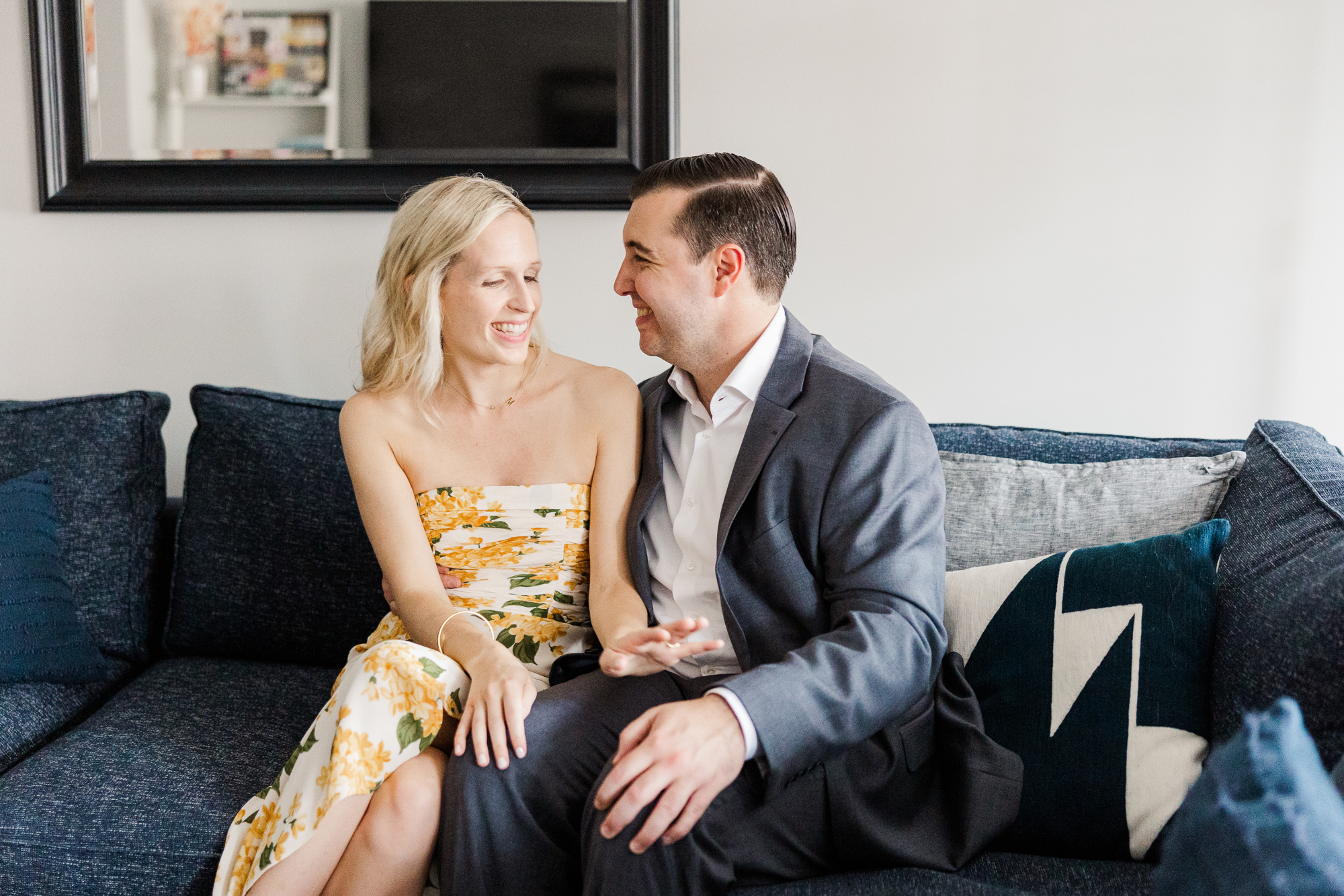 Whimsical Engagement Session at Top of the Rock