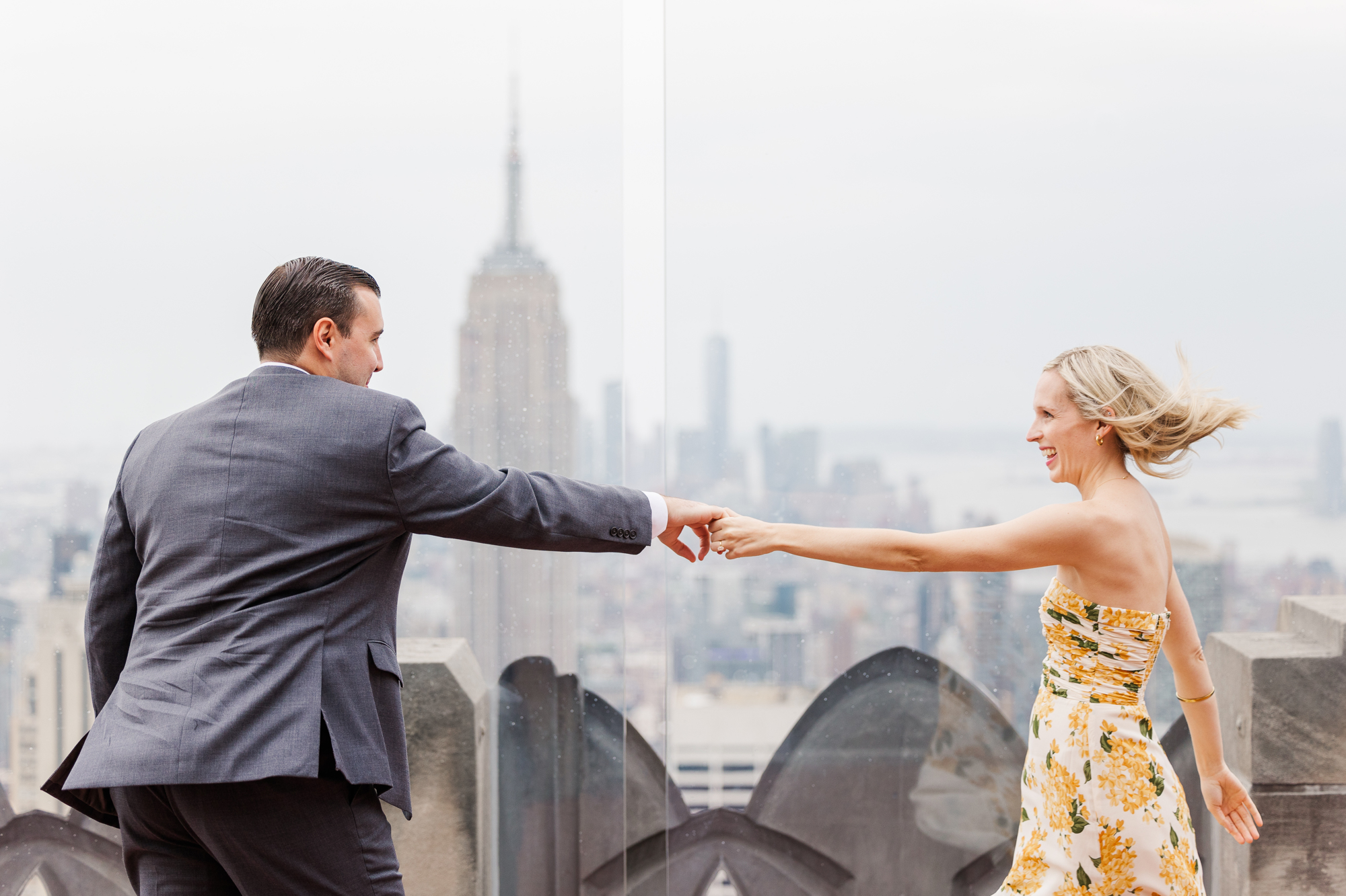 Natural Top of the Rock Engagement Session
