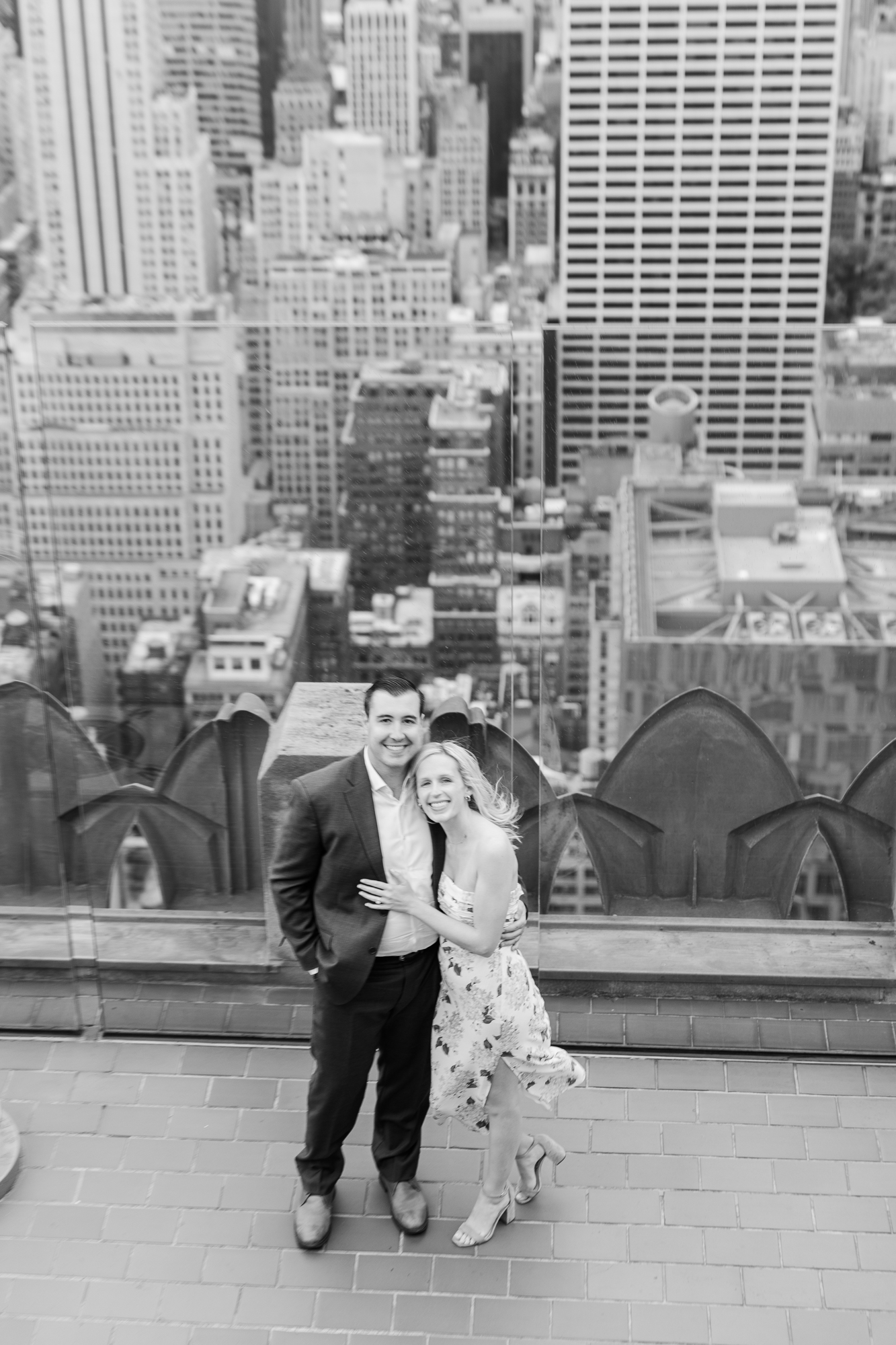 Bright Top of the Rock Engagement Session