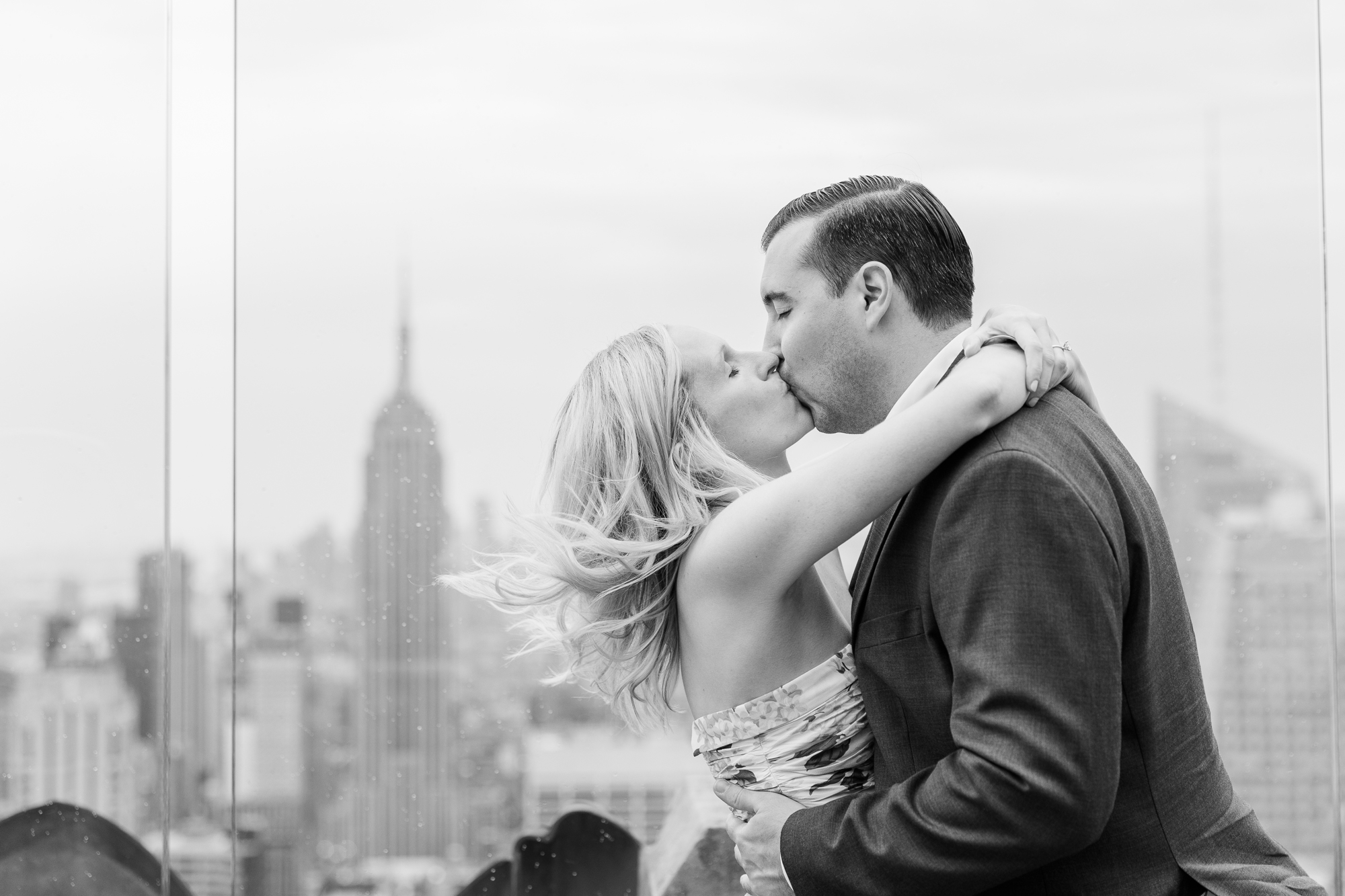 Charming Top of the Rock Engagement Session